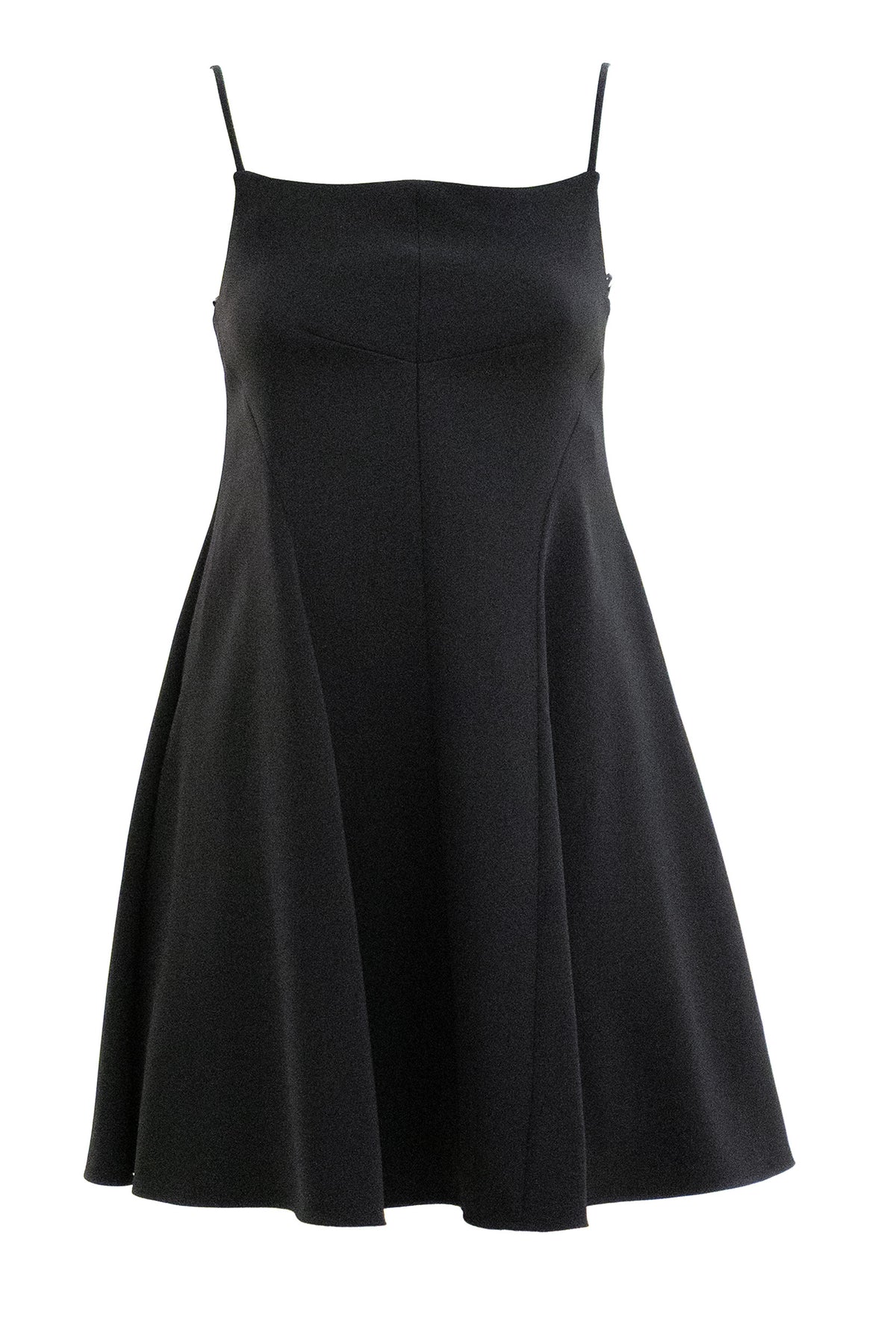 GIVENCHY Abito mini in crêpe cady di colore nero