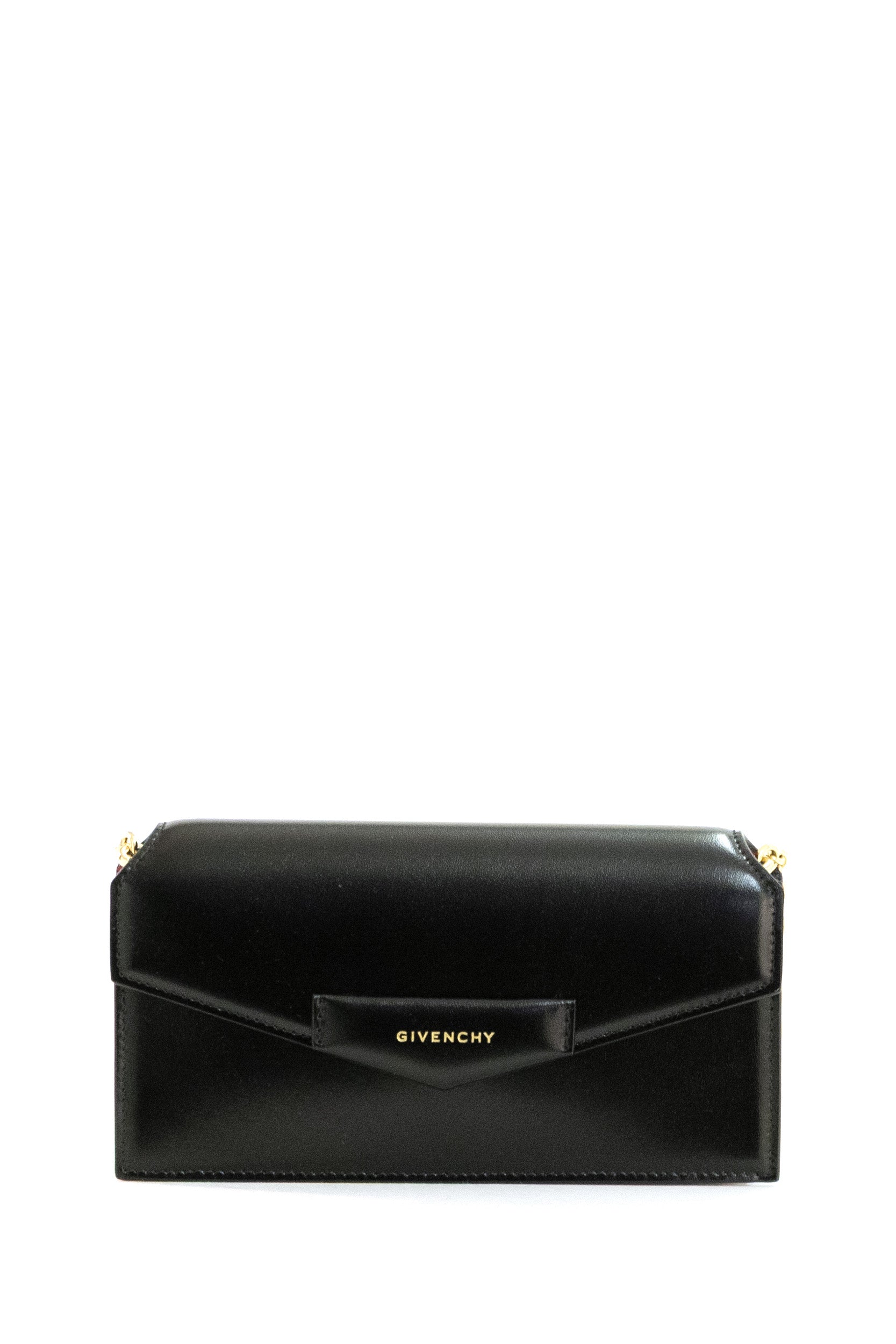 Pochette Antigona in pelle Box di colore nero<BR/> BB60RTB13A 001 GIVENCHY 