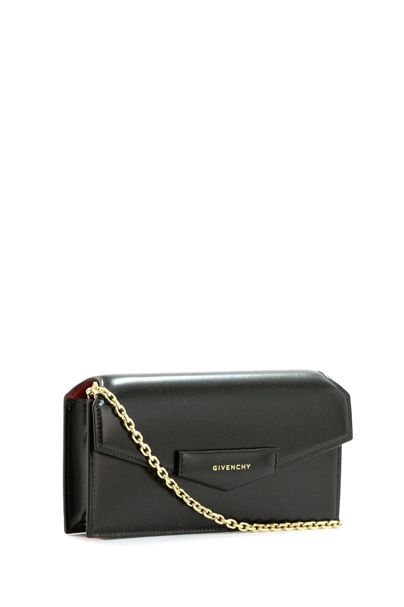 Pochette Antigona in pelle Box di colore nero<BR/> BB60RTB13A 001 GIVENCHY 