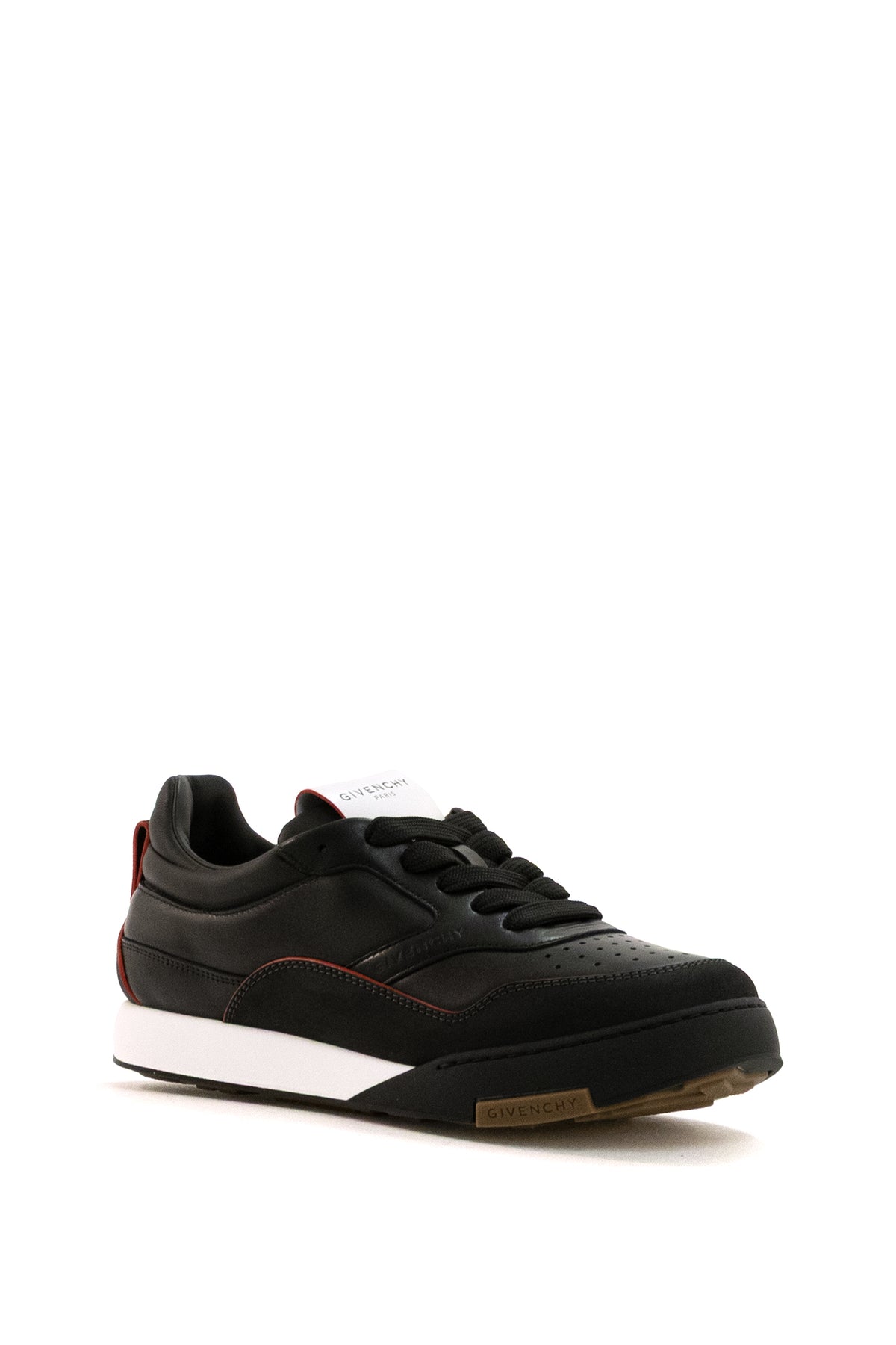 GIVENCHY Yard sneakers in black leather, view 2