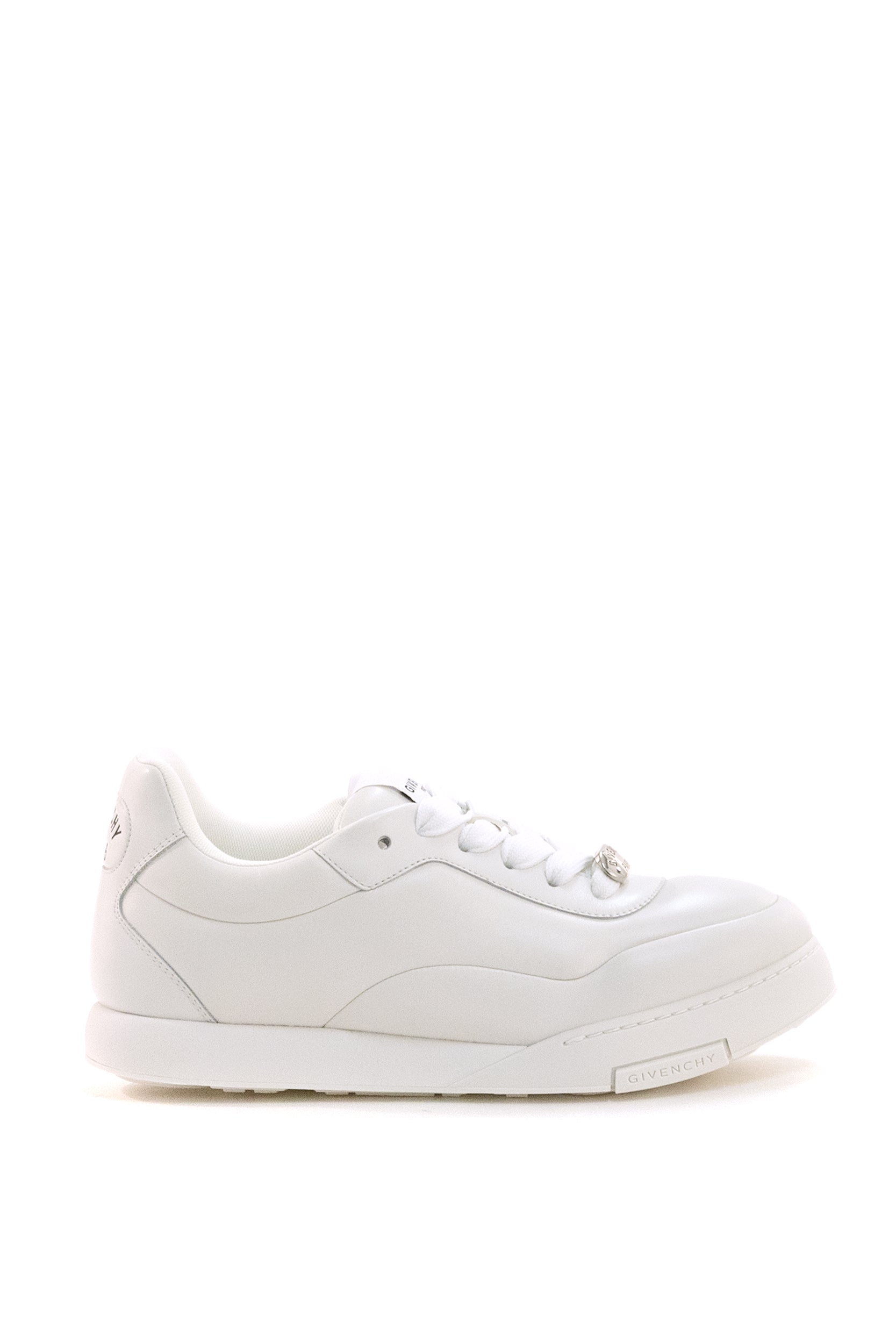 Sneakers Givenchy Puffy Yard in nappa di colore bianco<BR/> BH00B7H1XT 100 GIVENCHY 