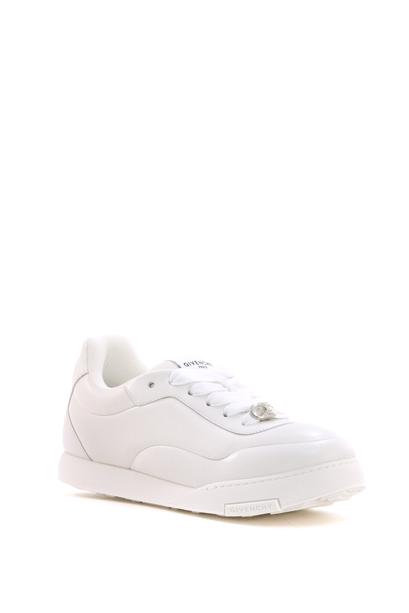 Sneakers Givenchy Puffy Yard in nappa di colore bianco<BR/> BH00B7H1XT 100 GIVENCHY 