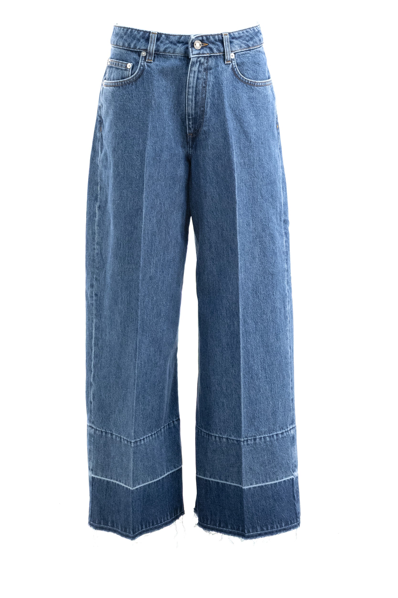 Jeans in denim di cotone di colore blu<BR/> BW51C4518U 420 GIVENCHY 