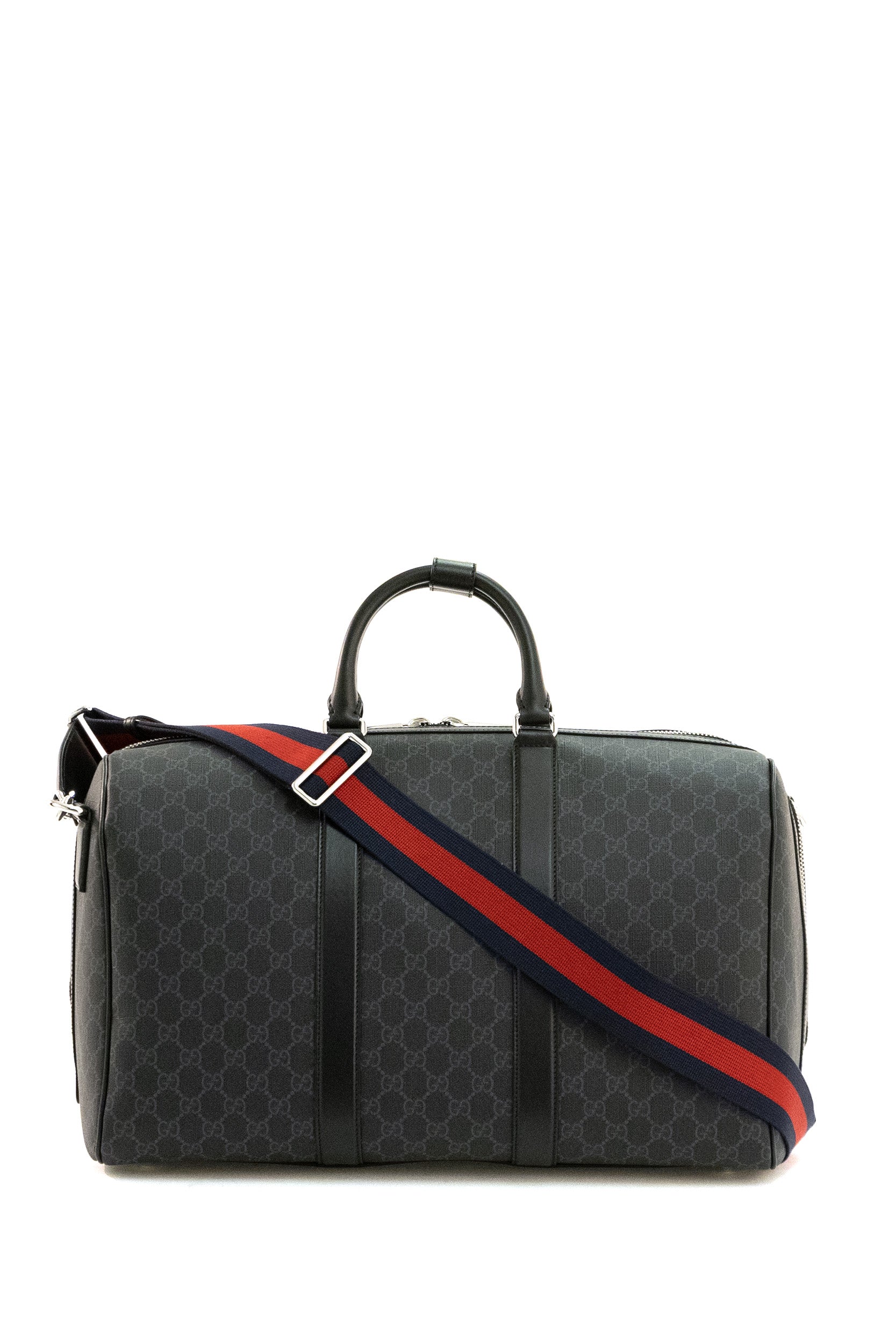 Borsone in tessuto GG Supreme nero<BR/> 792074 FADJA 1042 GUCCI 