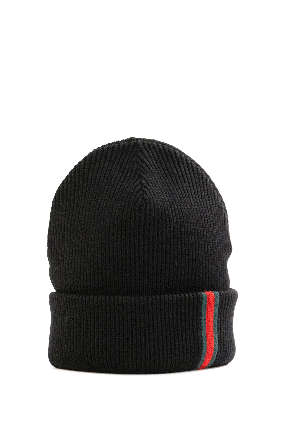GUCCI Cuffia in maglia di lana colore nero