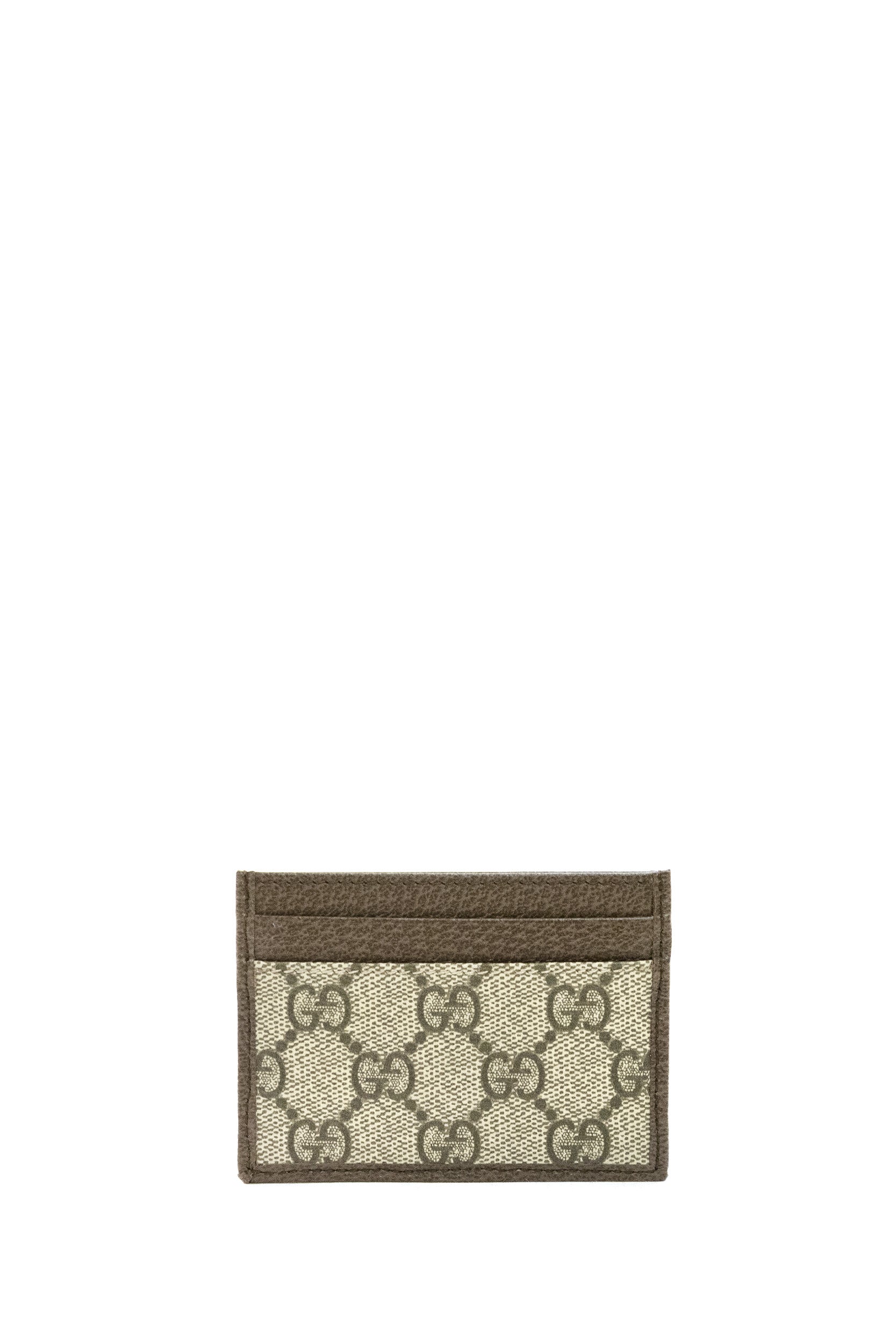 Porta carte Ophidia in GG Supreme beige e marrone  <BR/> 838486 FAE0L 9746 GUCCI 