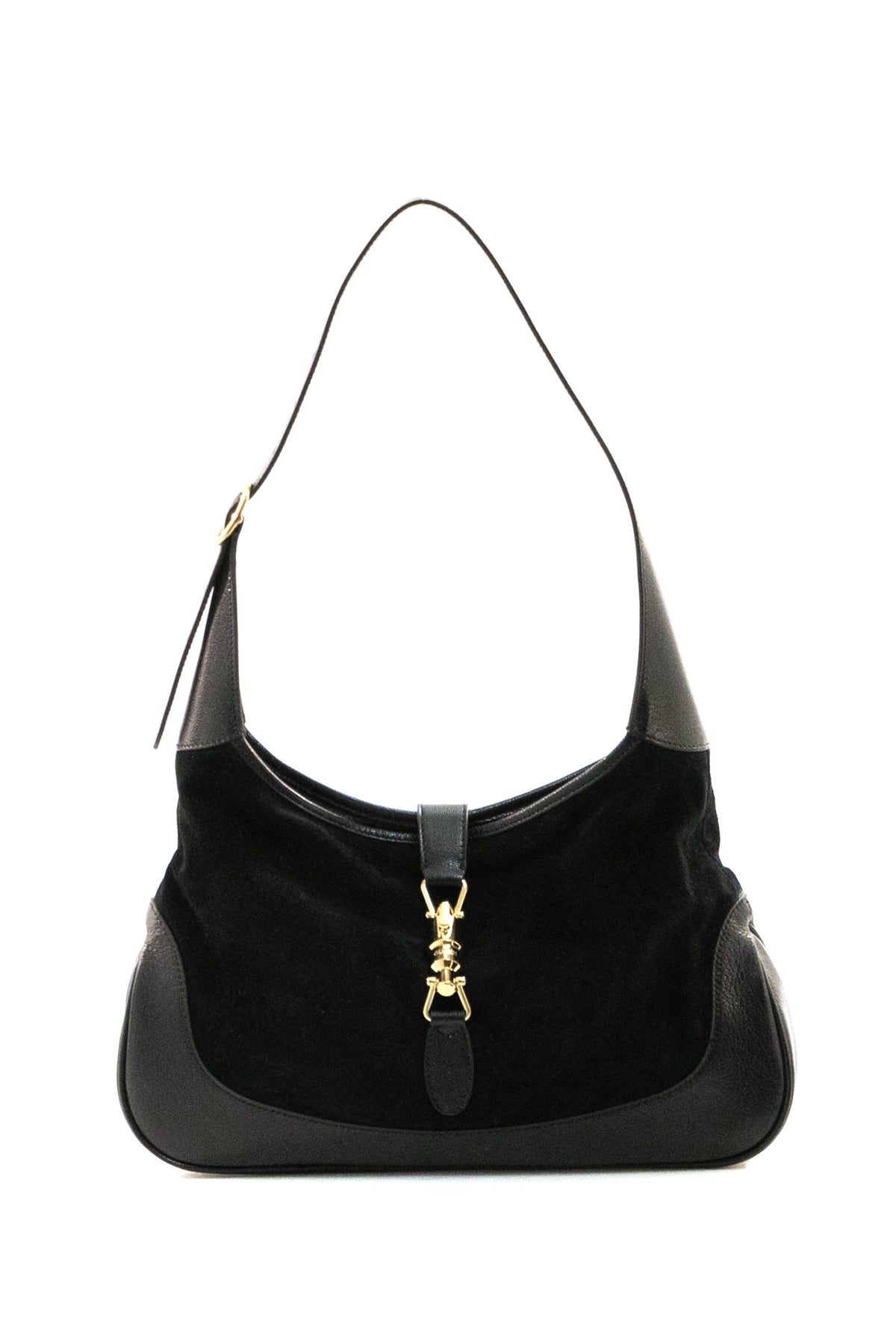 GUCCI Borsa Gucci Jackie 1961 in pelle e suede di colore nero