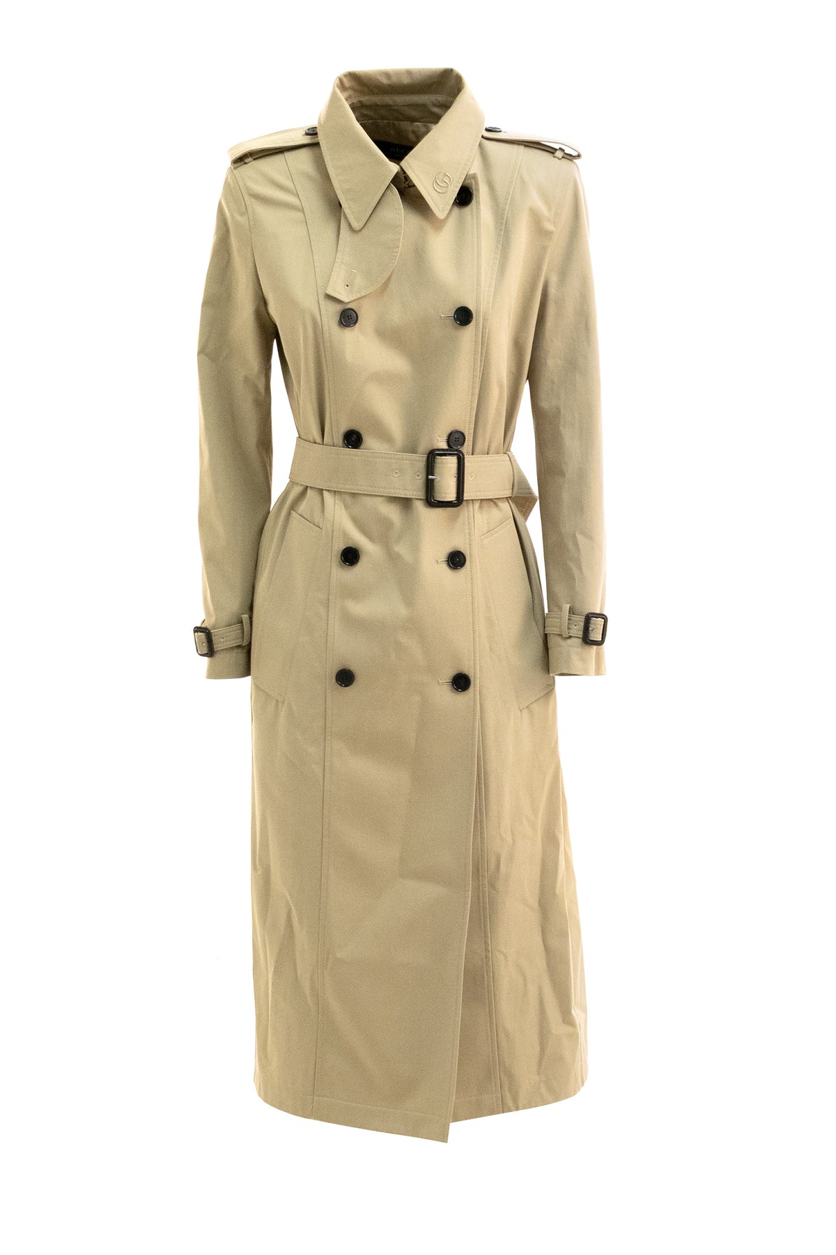 GUCCI Trench in gabardine color beige