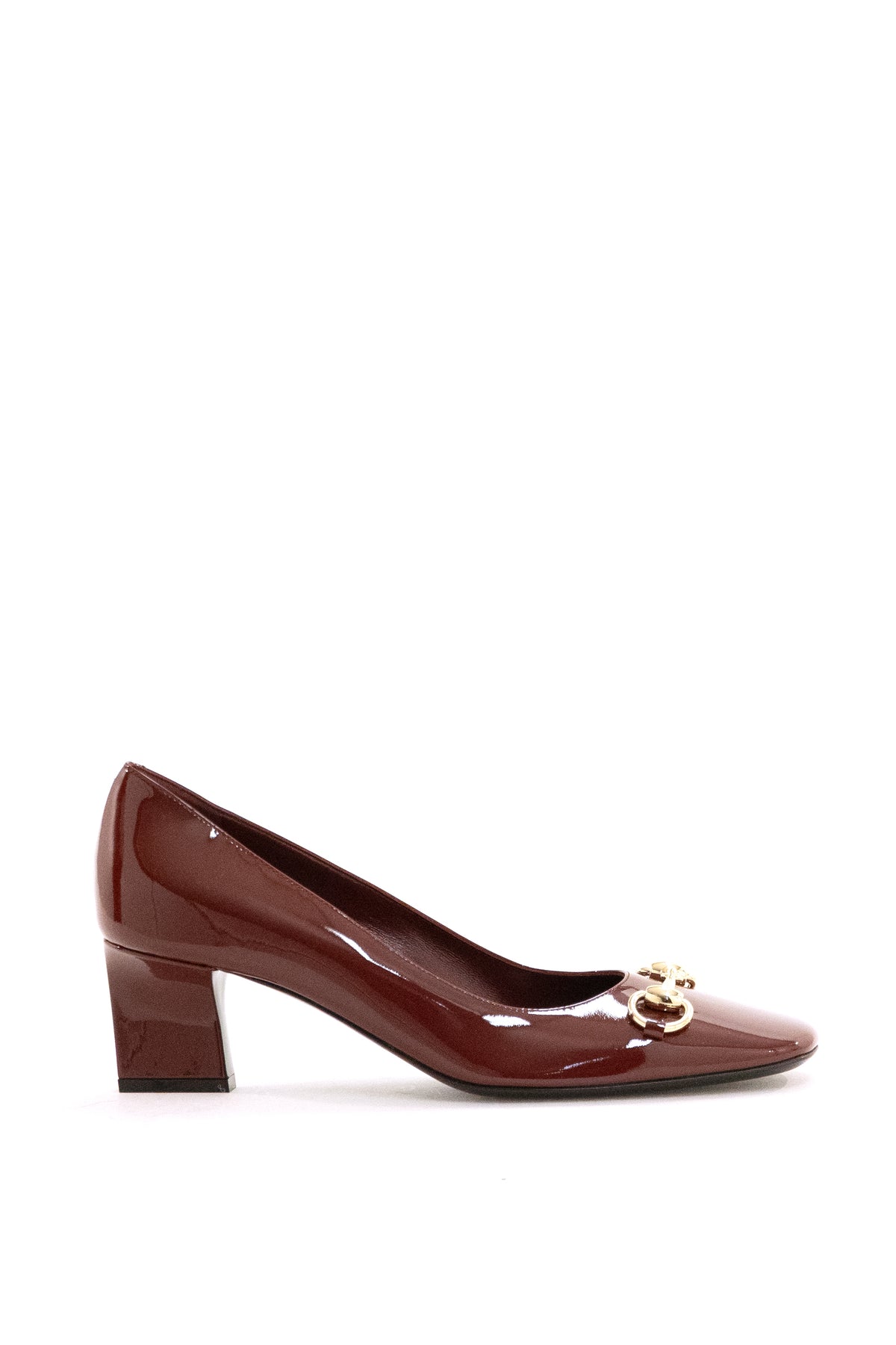 GUCCI Women's red patent leather pumps, Multi
