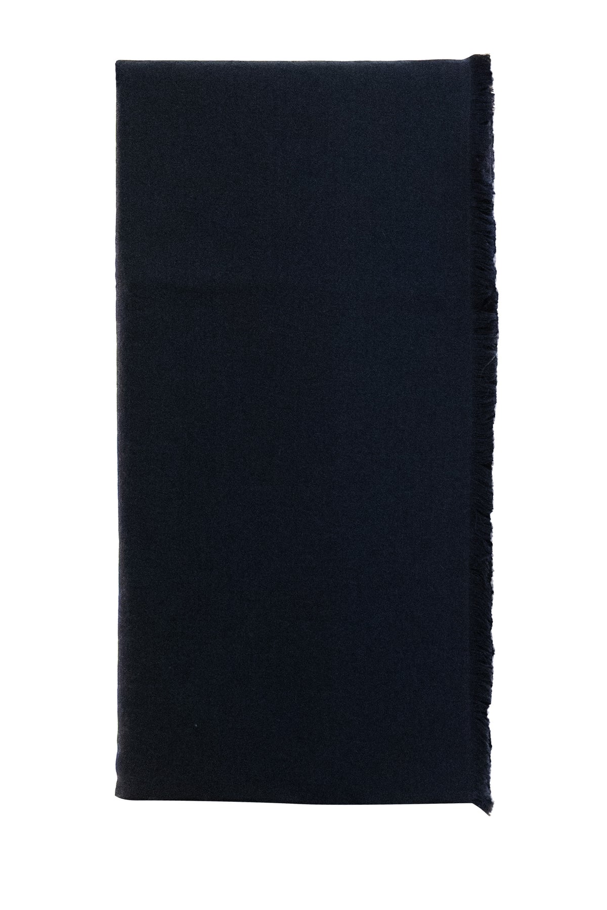 GUCCI Sciarpa in lana e seta GG di colore blu