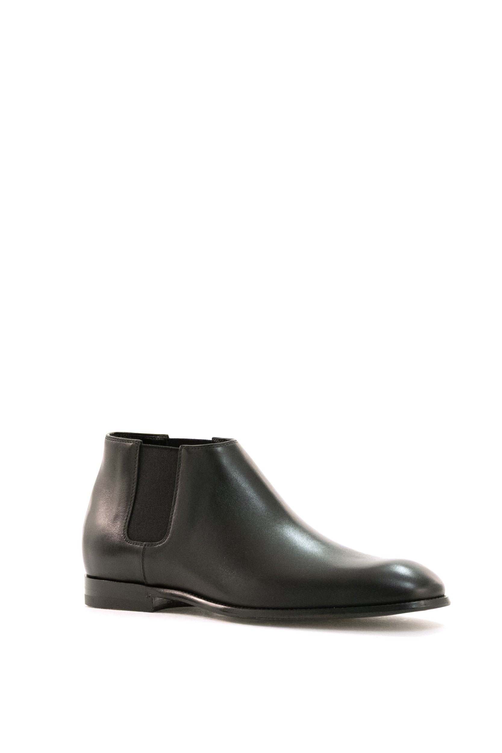 Stivaletti in pelle di colore nero<BR/> 874935 AAGS2 1051 GUCCI 