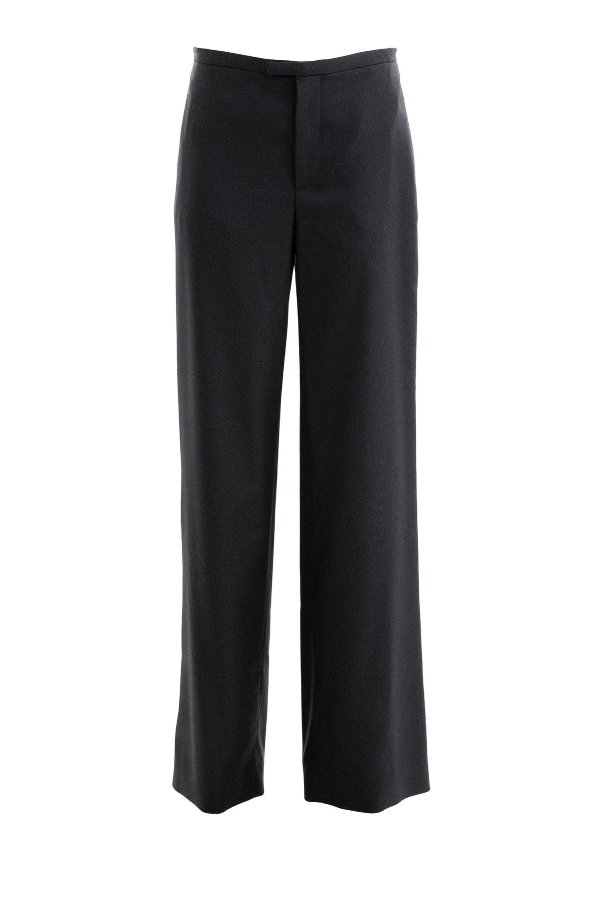 GUCCI Pantaloni in lana di colore blu scuro