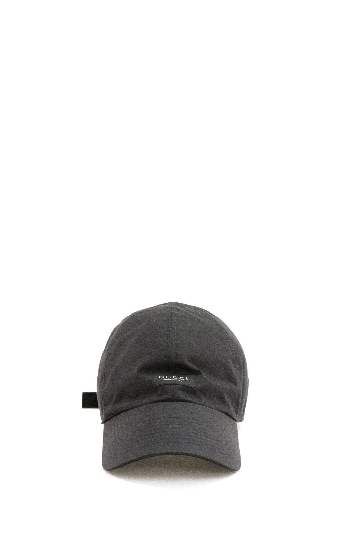 GUCCI Cappello baseball in cotone di colore nero, vista 2