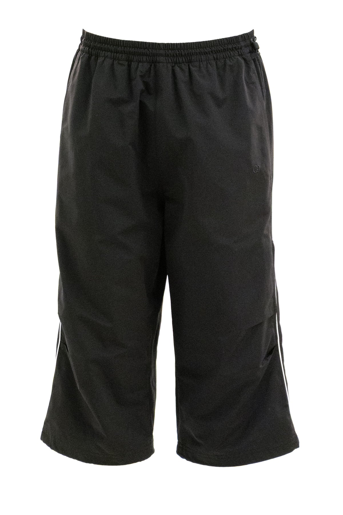 GUCCI Bermuda in cotone e nylon di colore nero