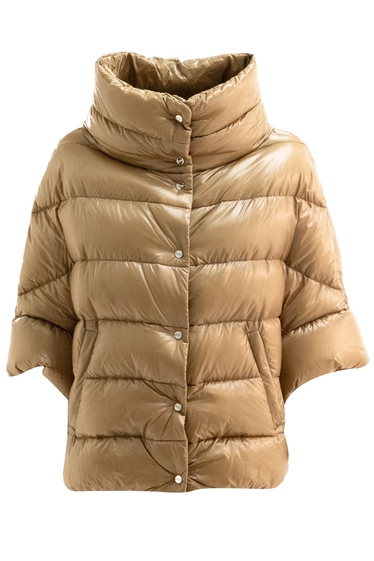 HERNO Cappa in nylon color cammello