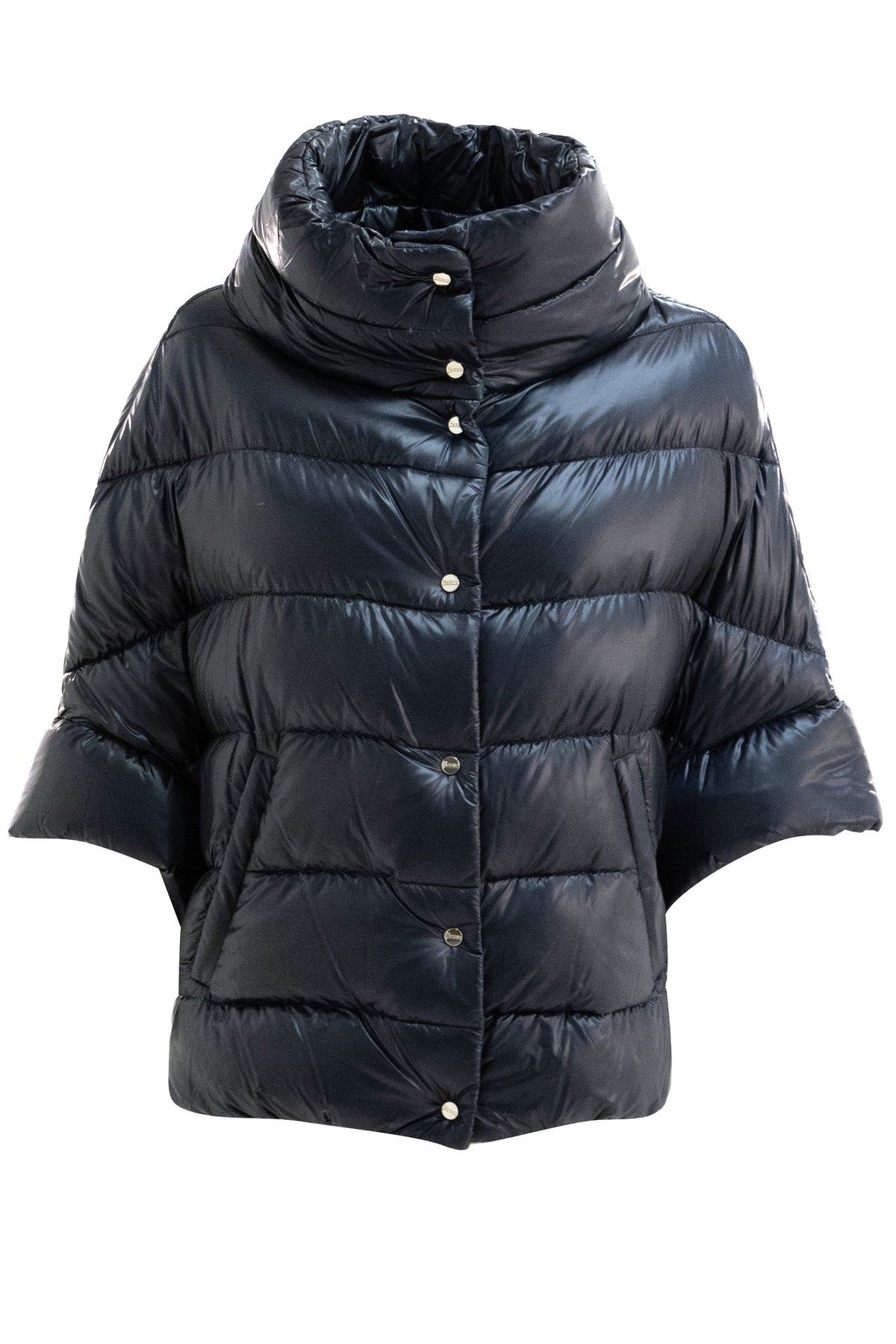 HERNO Cappa in nylon di colore blu