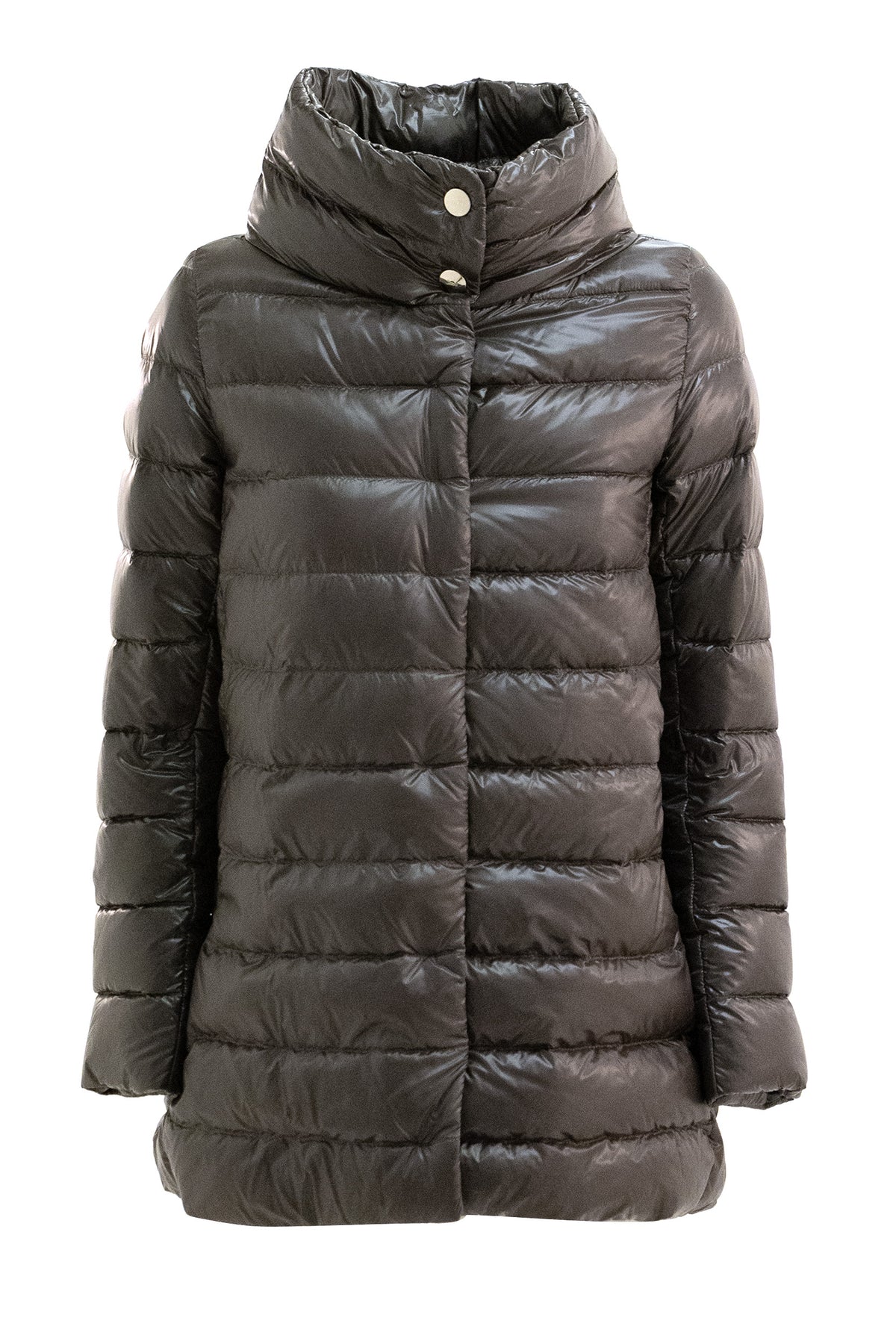 Piumino in nylon ultralight di colore grigio PI0505DIC 12017Z 9480 HERNO 