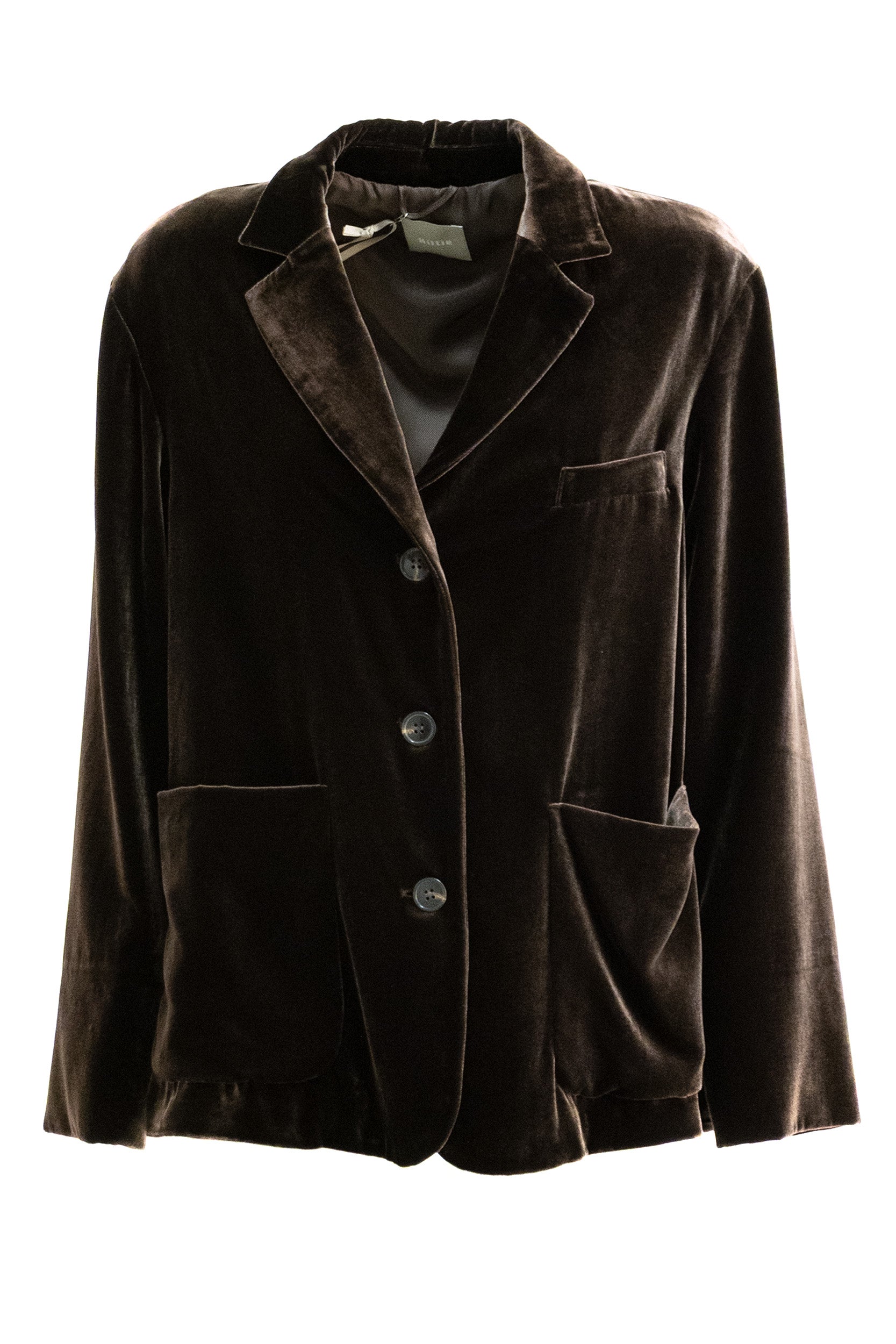 Giacca in velluto di colore marrone <BR/> KB0708T5011 590 KILTIE 