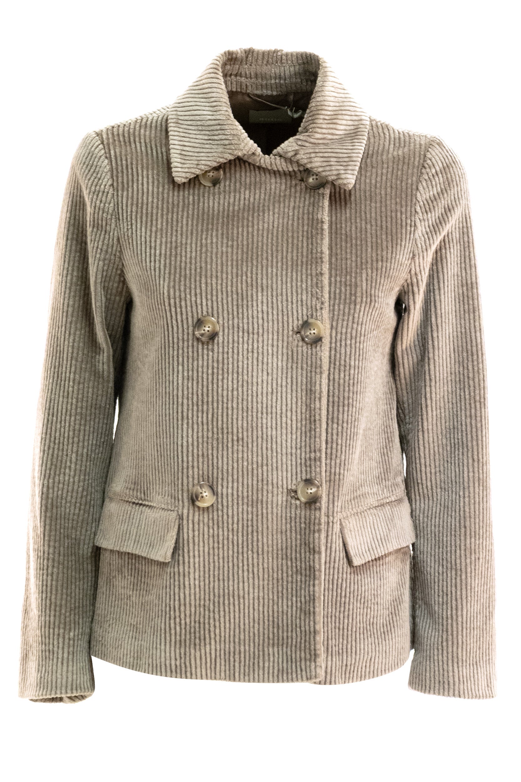Giacca in velluto a coste di colore beige<BR/> KE007WT4824 543 KILTIE 