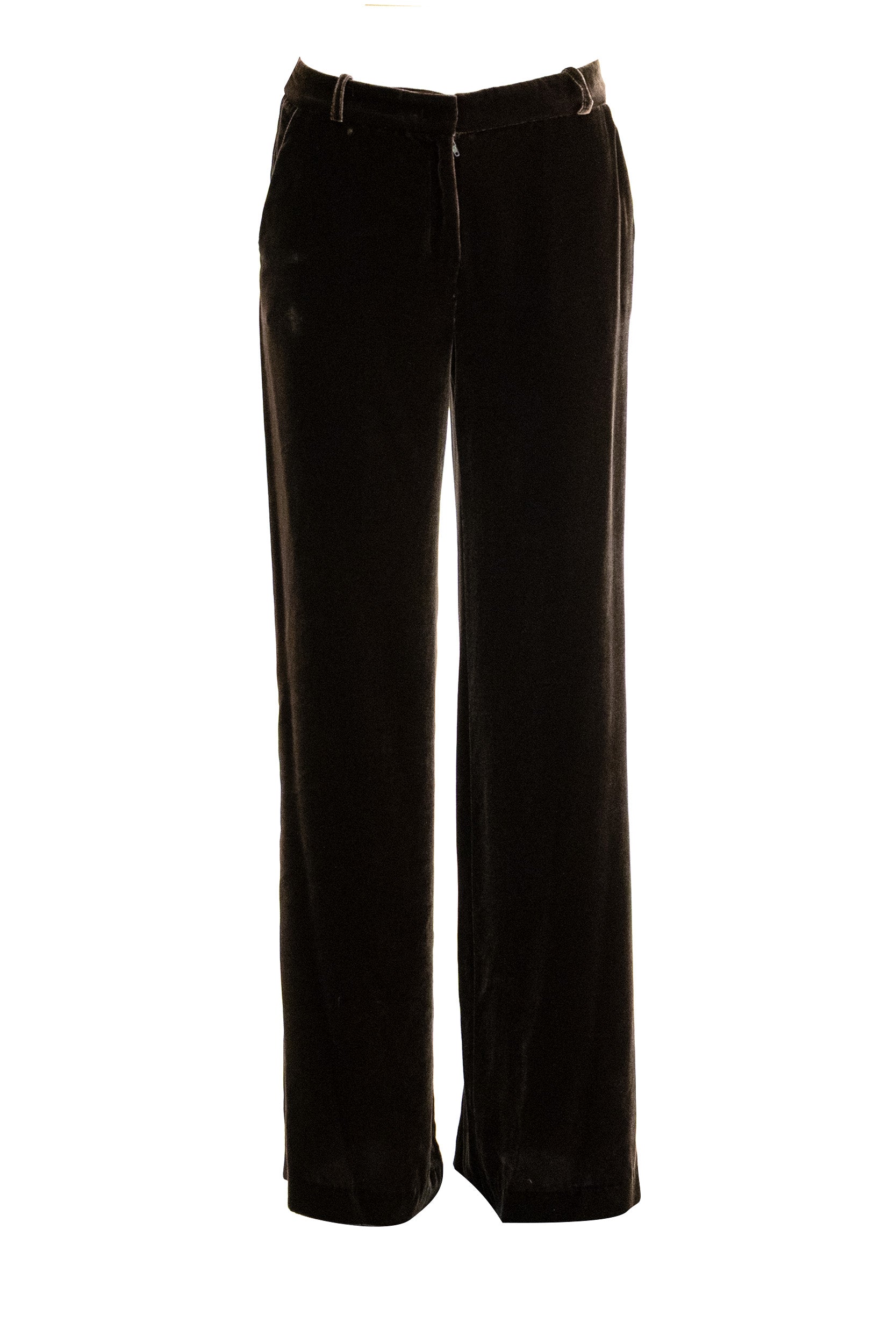 Pantaloni in velluto di colore marrone <BR/> KP334HT5011 590 KILTIE 
