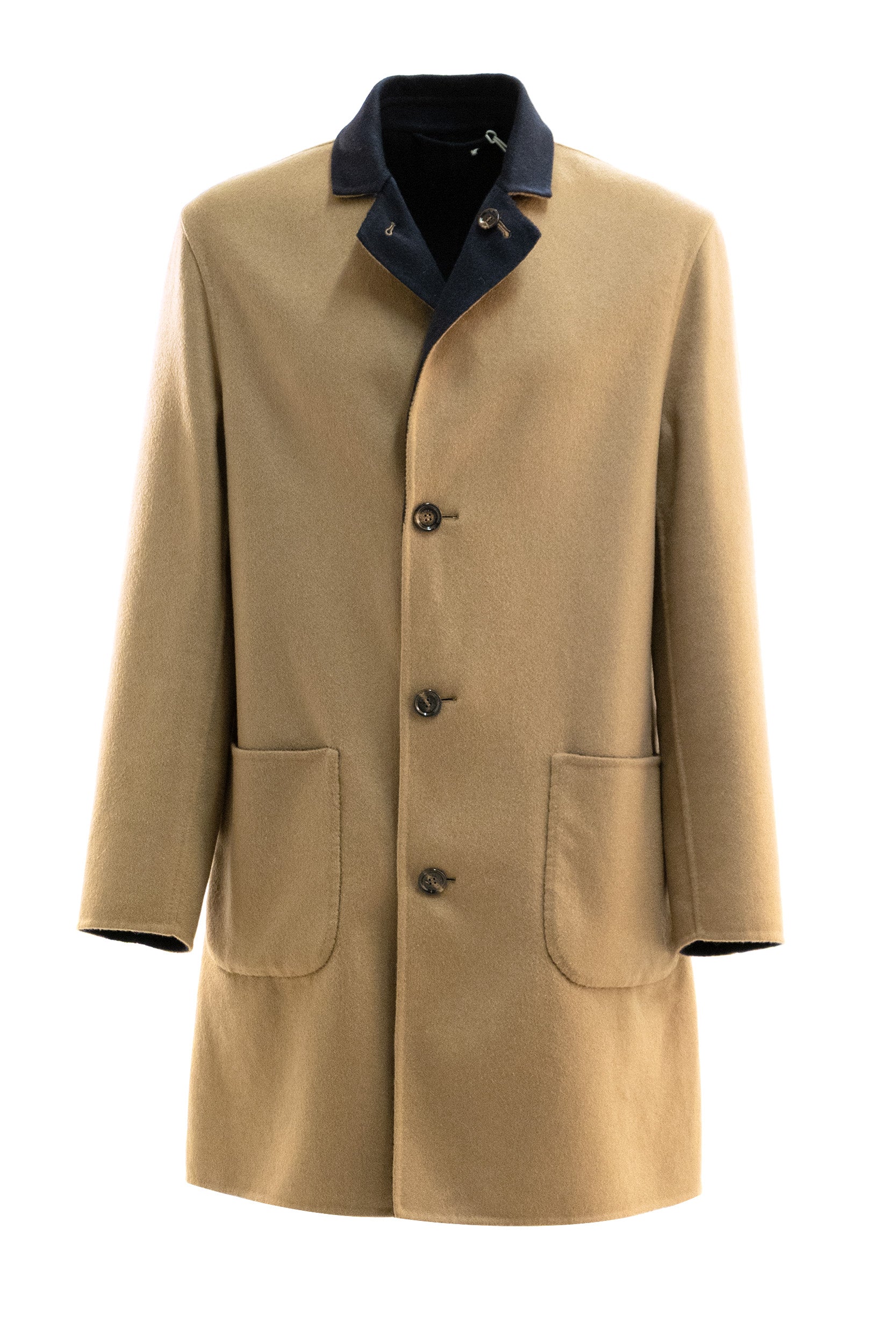 Cappotto reversibile Parana in cashmere color cammello<BR/> WPARANA W801800 700 KIred 