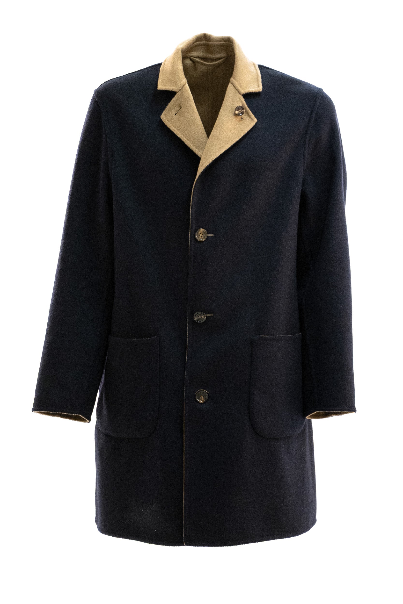 Cappotto reversibile Parana in cashmere color cammello<BR/> WPARANA W801800 700 KIred 