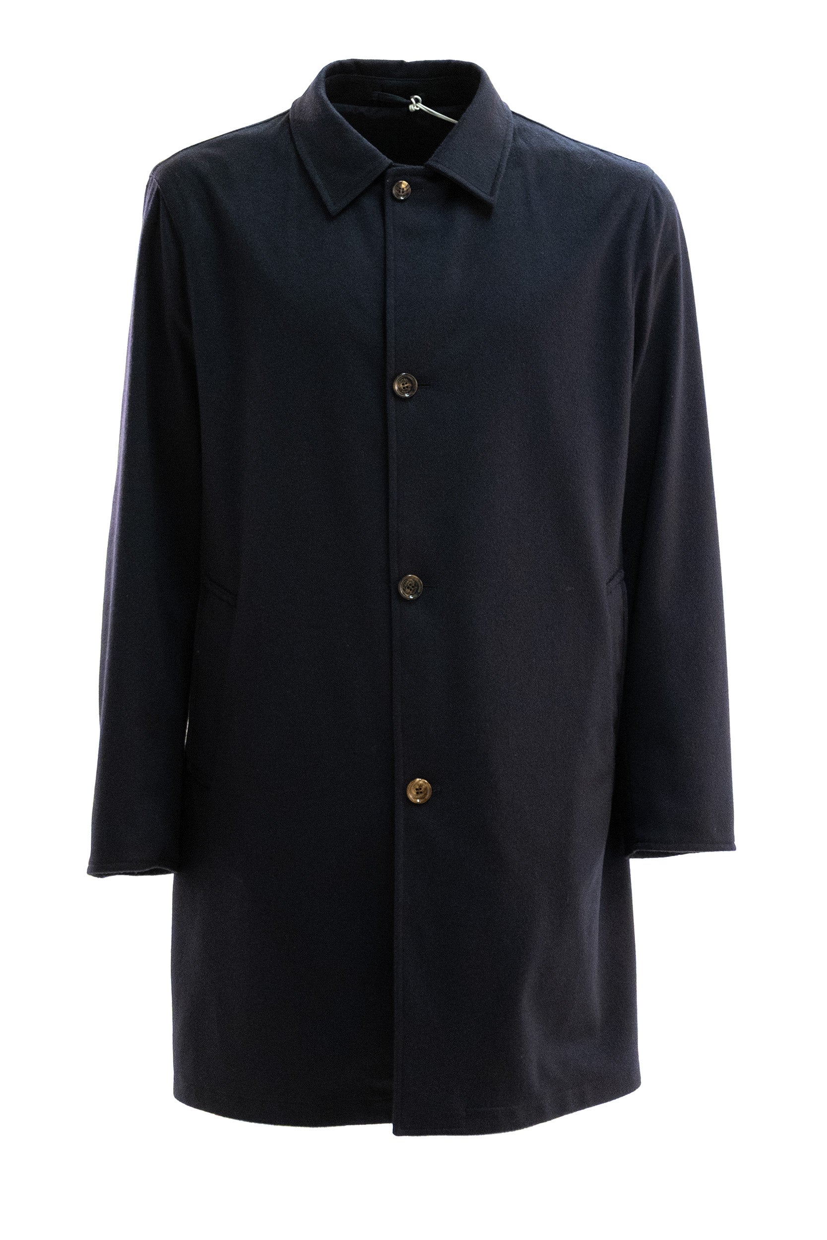 Cappotto reversibile Peak in cashmere color blu<BR/> WVPEAK W6818019 04L KIred 