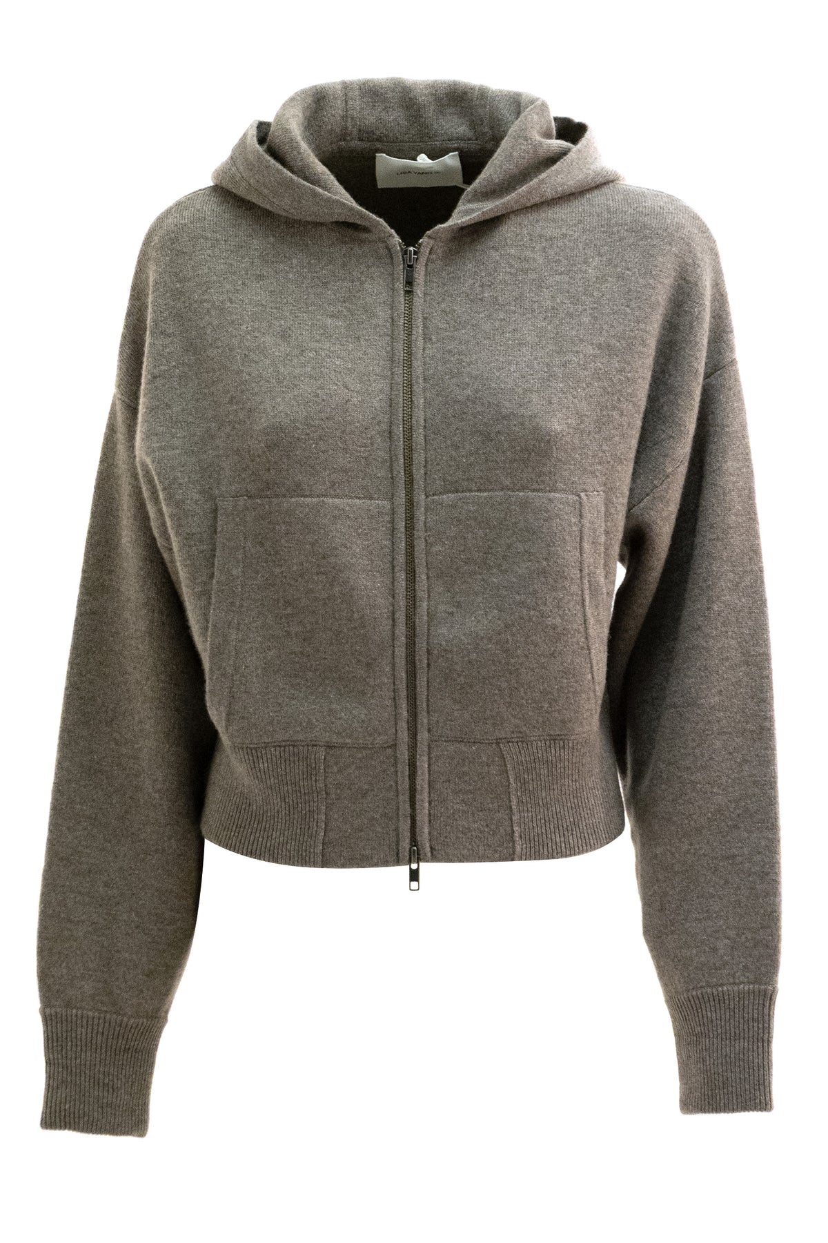 LISA YANG Cardigan in cashmere color tortora, Marrone
