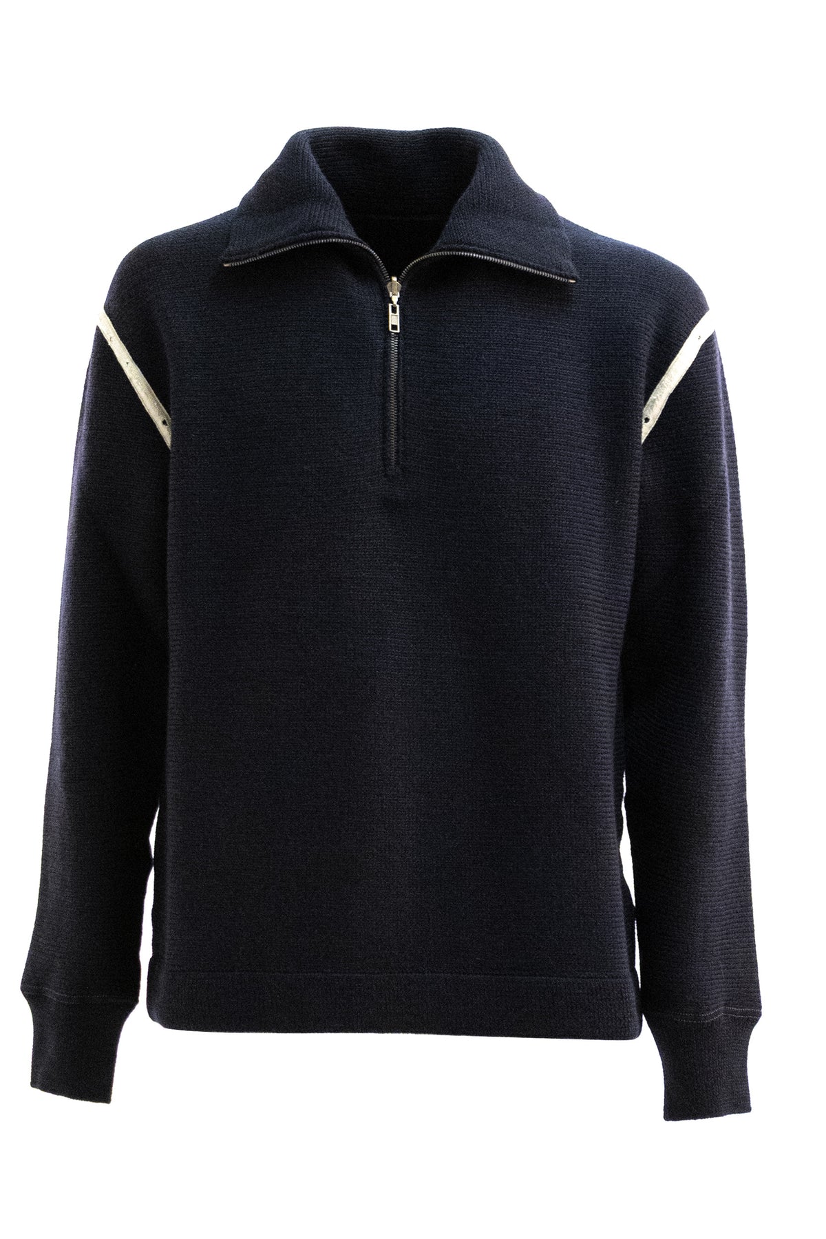 MAISON MARGIELA Pullover in lana di colore blu