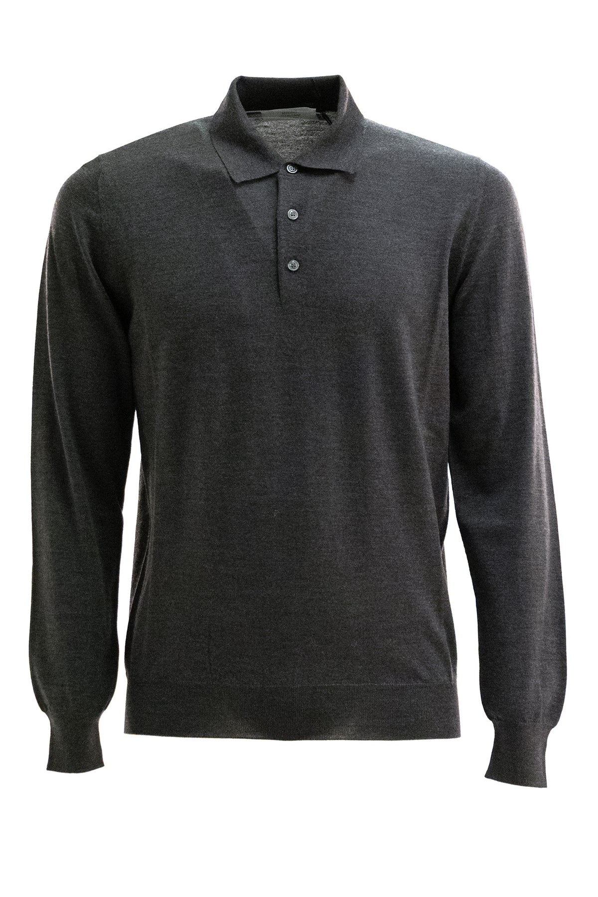 MAUREL Polo in Lana, Grigio