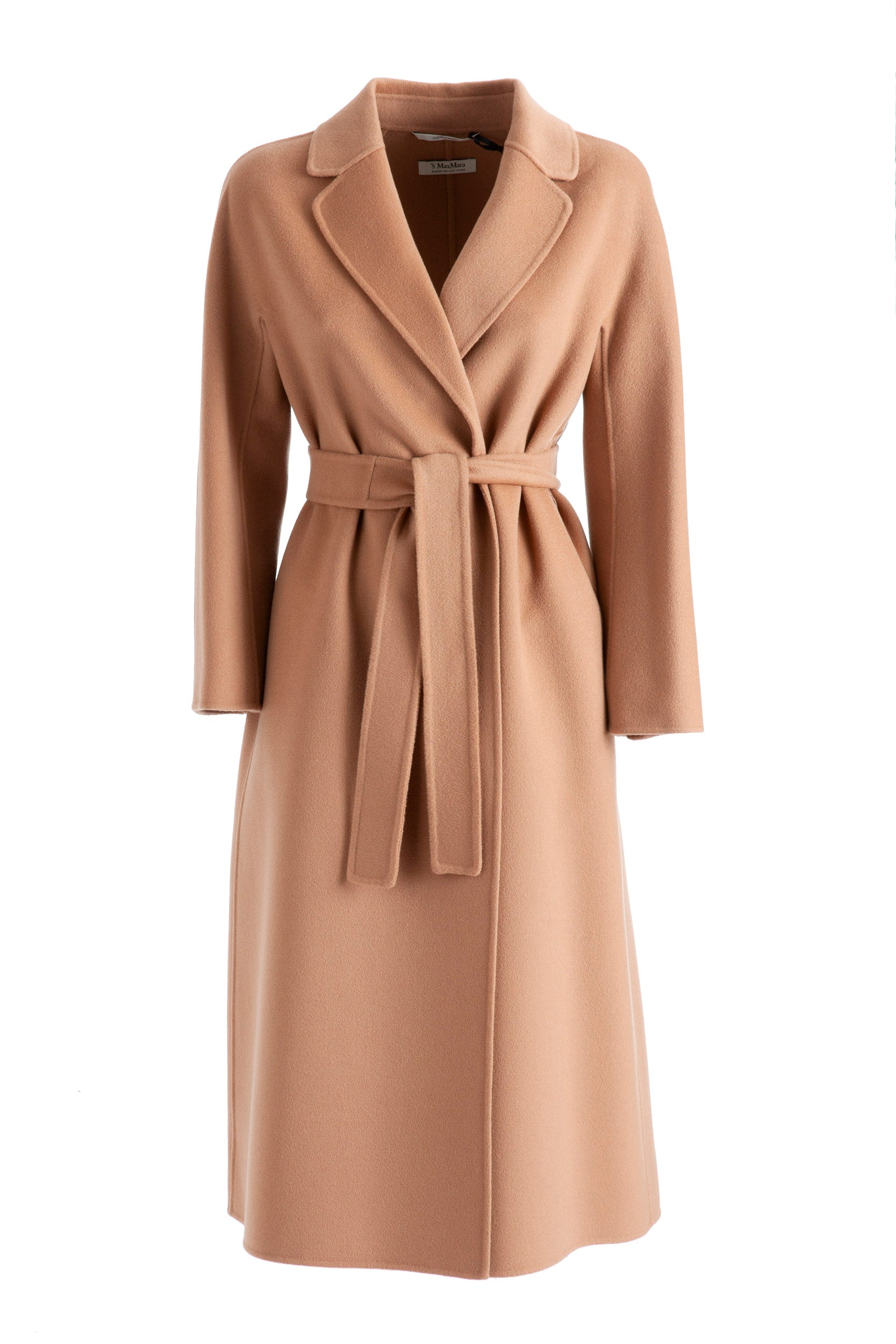 Cappotto a vestaglia realizzato in lana doublé ESTURIA 045 MAX MARA 
