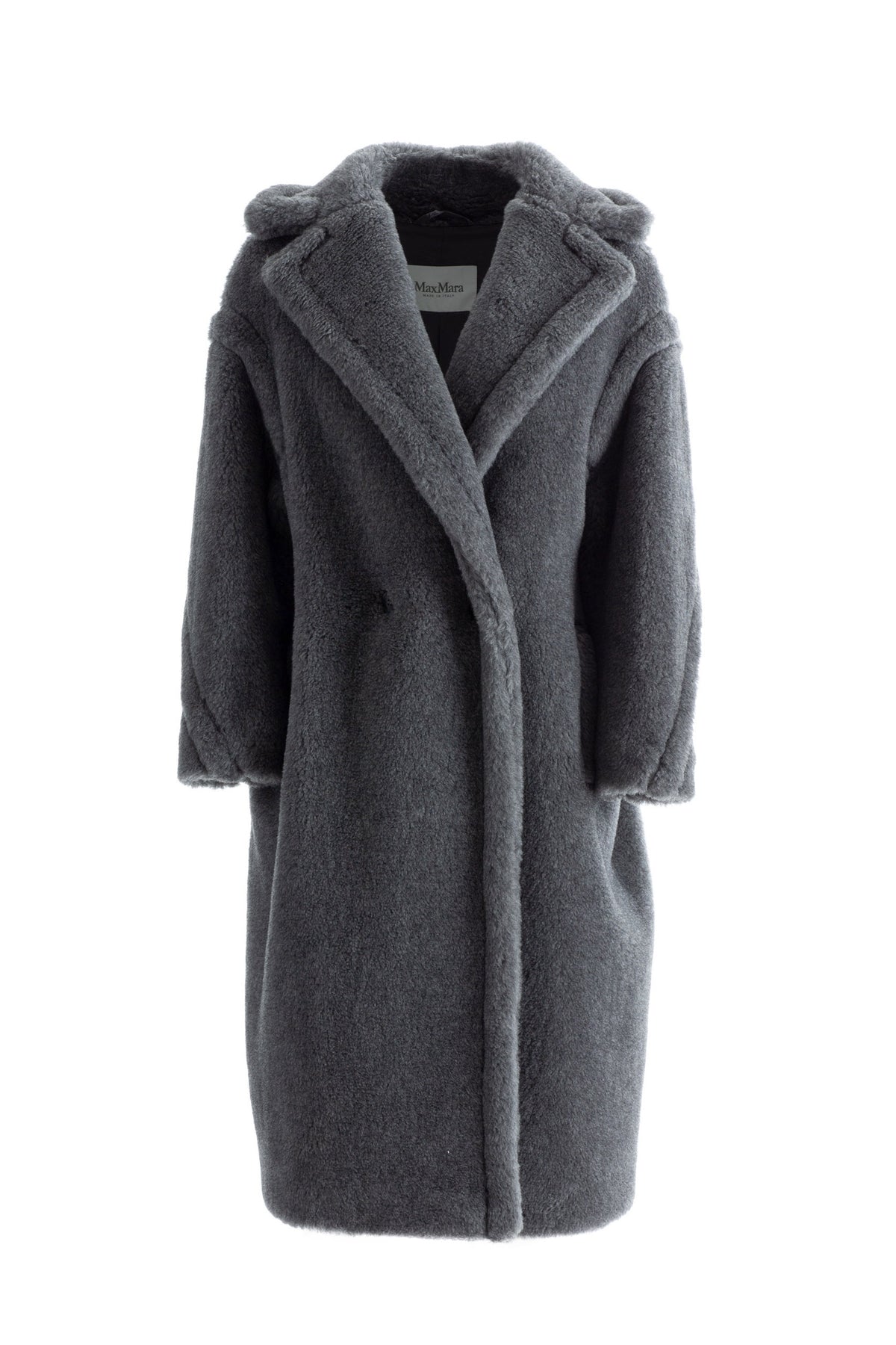 MAX MARA Cappotto Icon Teddy Bear colore grigio