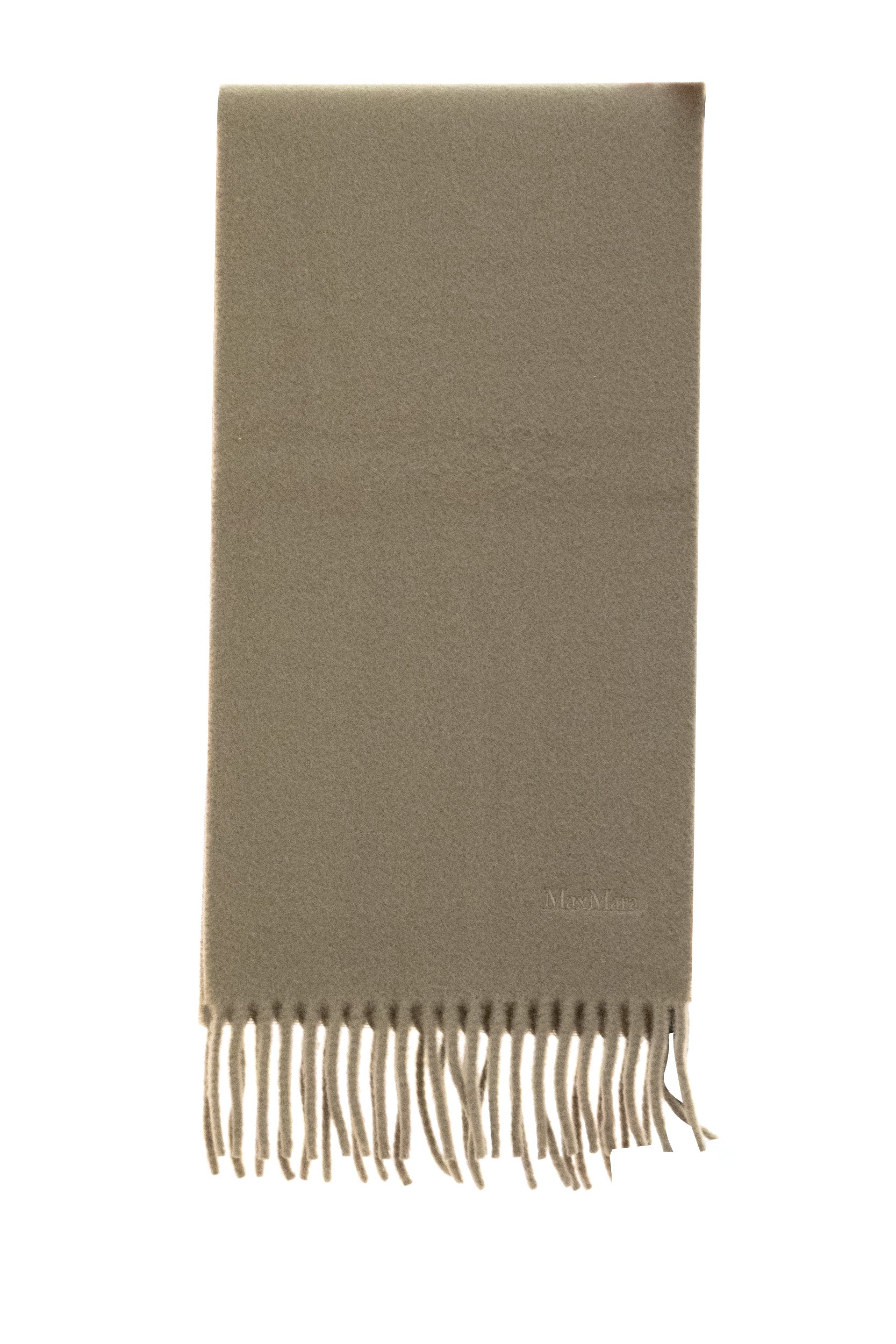 Sciarpa in lana color tortora<BR/> MXAFRAGORE 010 MAX MARA 