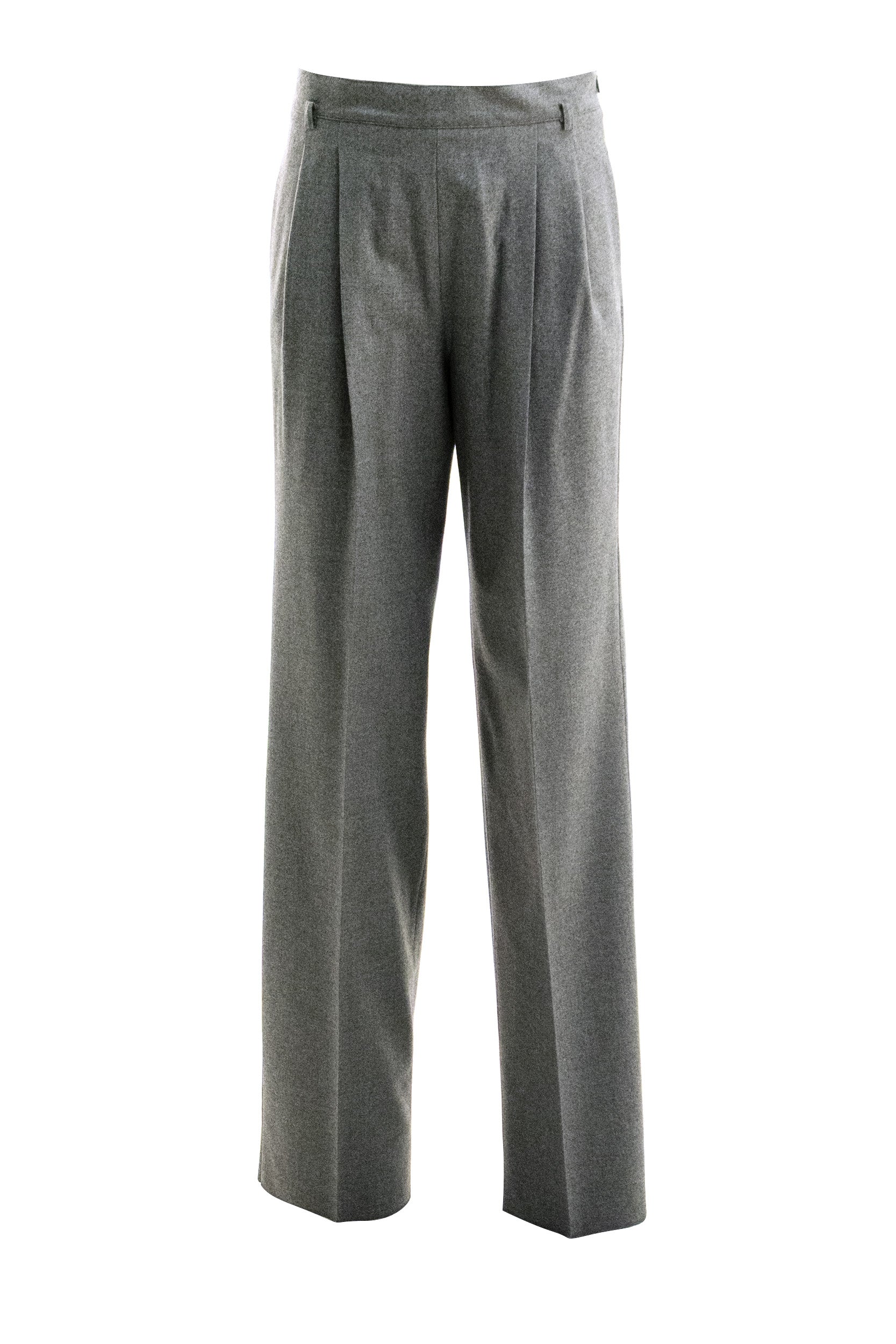 Pantaloni in lana di colore grigio<BR/> MXMALIBI 012 MAX MARA 