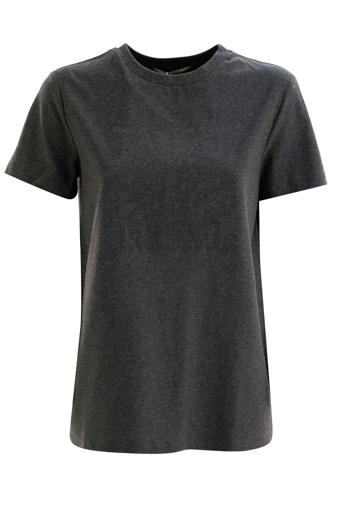 MAX MARA T-shirt in cotone di colore grigio