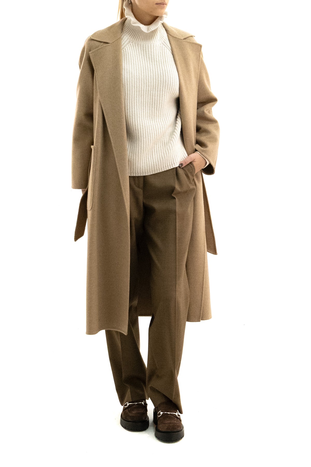 MAX MARA Cappotto Ready Icon Coat in cammello color naturale, Beige, vista 2