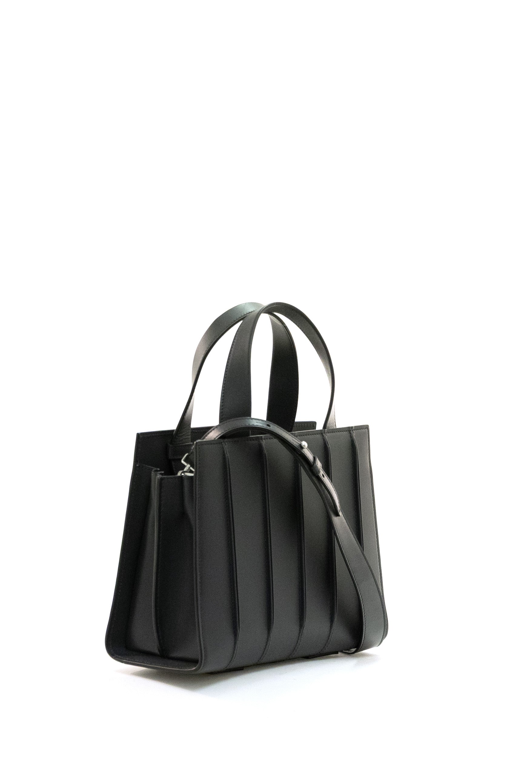 Borsa Whitney Medium in pelle di colore grigio atrancite<BR/> WHITNEYBAG5 039 MAX MARA 