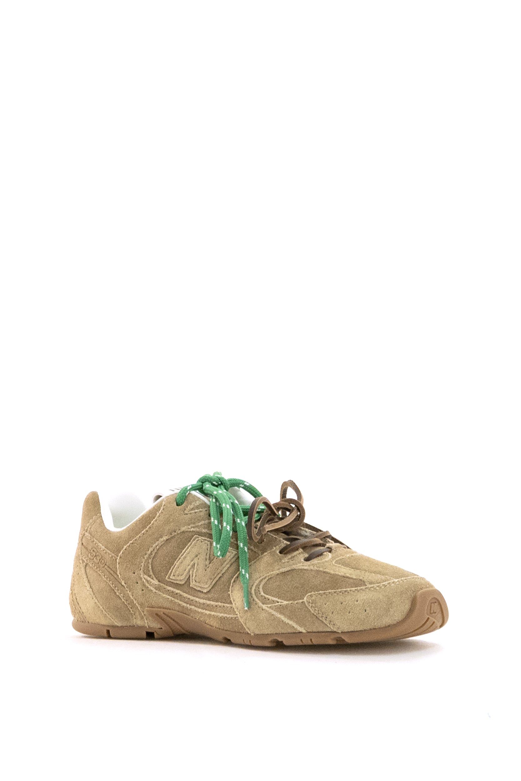 Sneakers New Balance X Miu Miu 530 SL in suede color ecru<BR/> 5E165E F D005 Z5O F0379 MIU MIU 