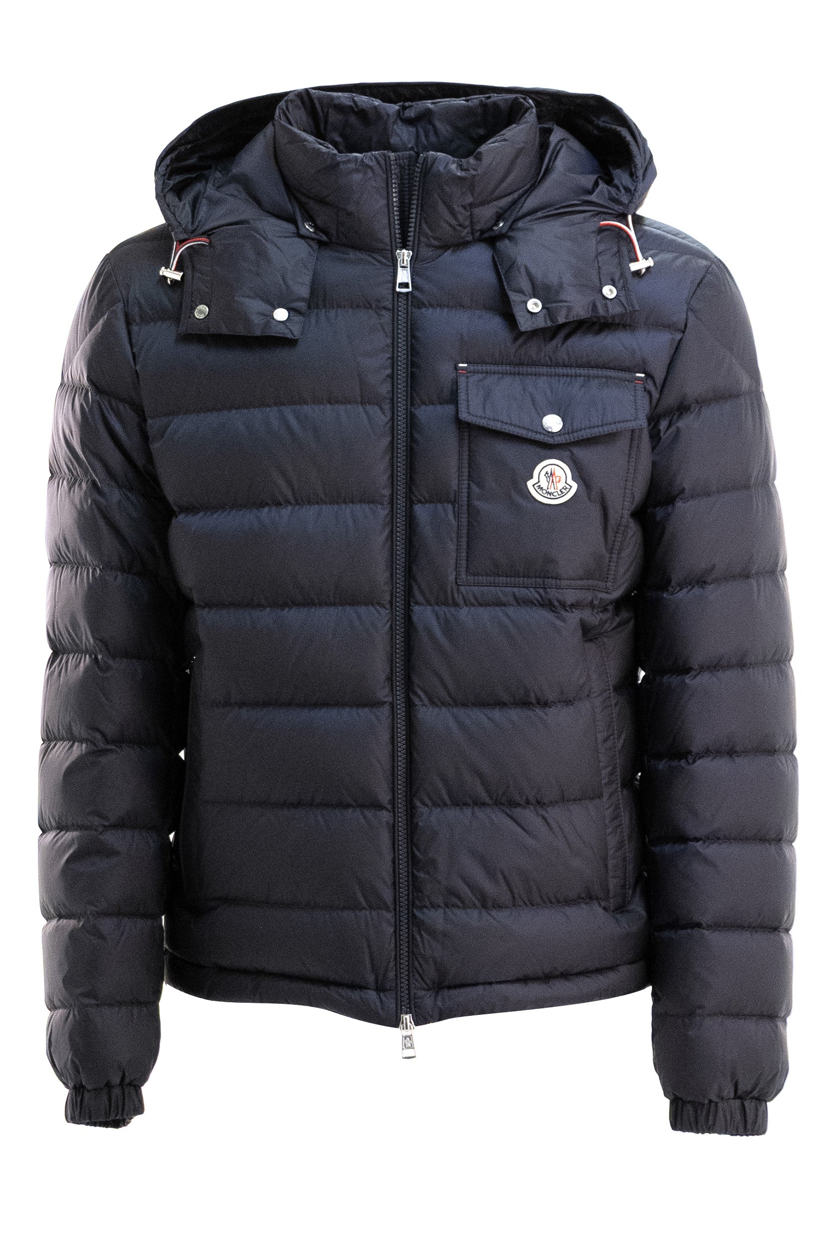 Piumino Verith in nylon technique di colore blu<BR/> 1A000-04 599Q0 780 MONCLER 