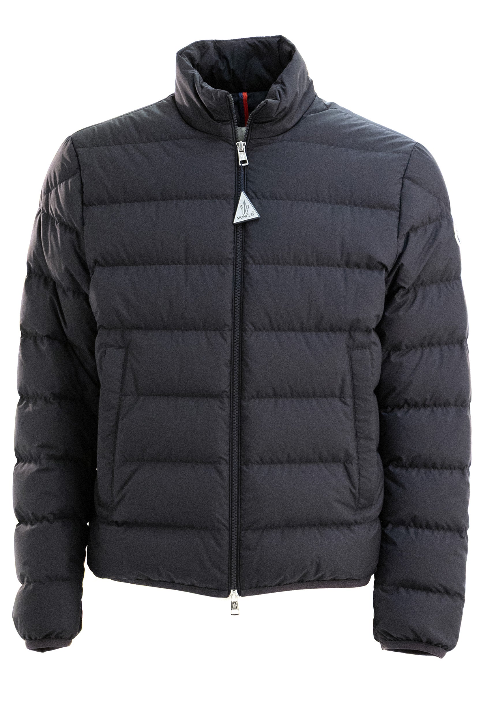 Piumino imbottito Baudinet in poliestere di colore blu<BR/> 1A001-08 54A81 778 MONCLER 