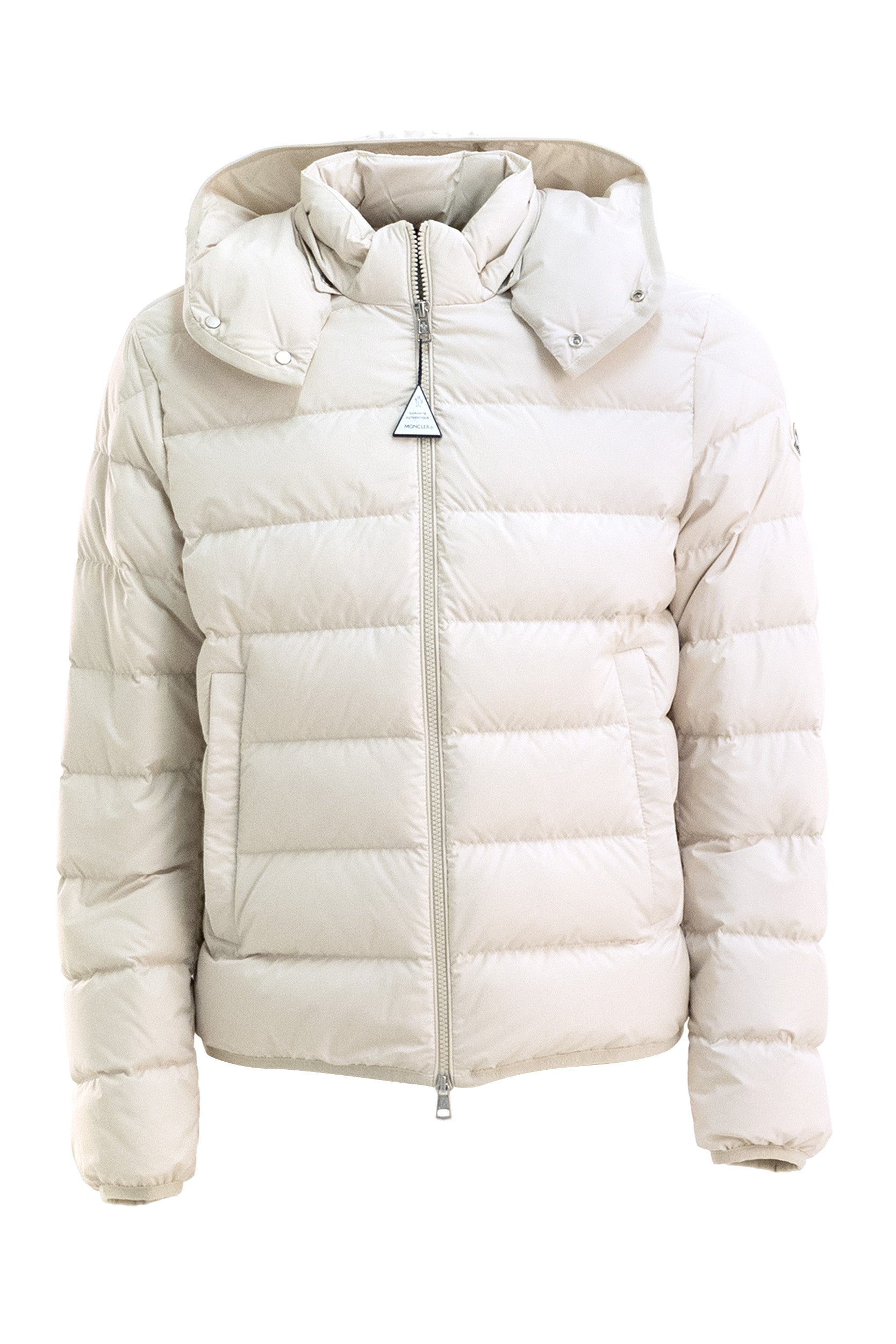 Piumino Montbrocq  in poliestere color avorio<BR/> 1A001-12 597YW 20F MONCLER 