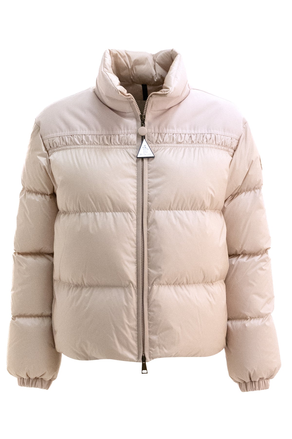 Piumino Meditation in nylon technique di colore rosa<BR/> 1A002-11 599Q0 529 MONCLER 