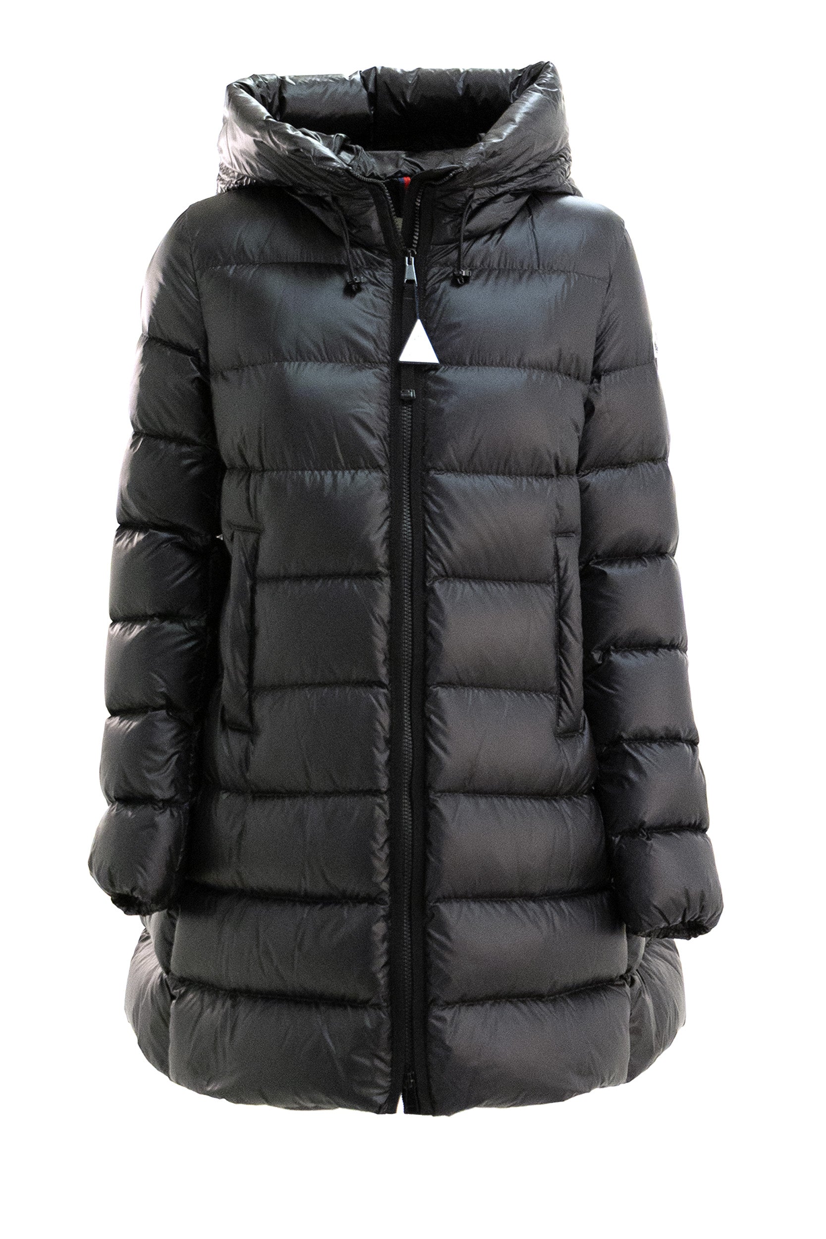 Piumino Suyenne in longue saison di colore nero<BR/> 1C000-11 597YG 999 MONCLER 