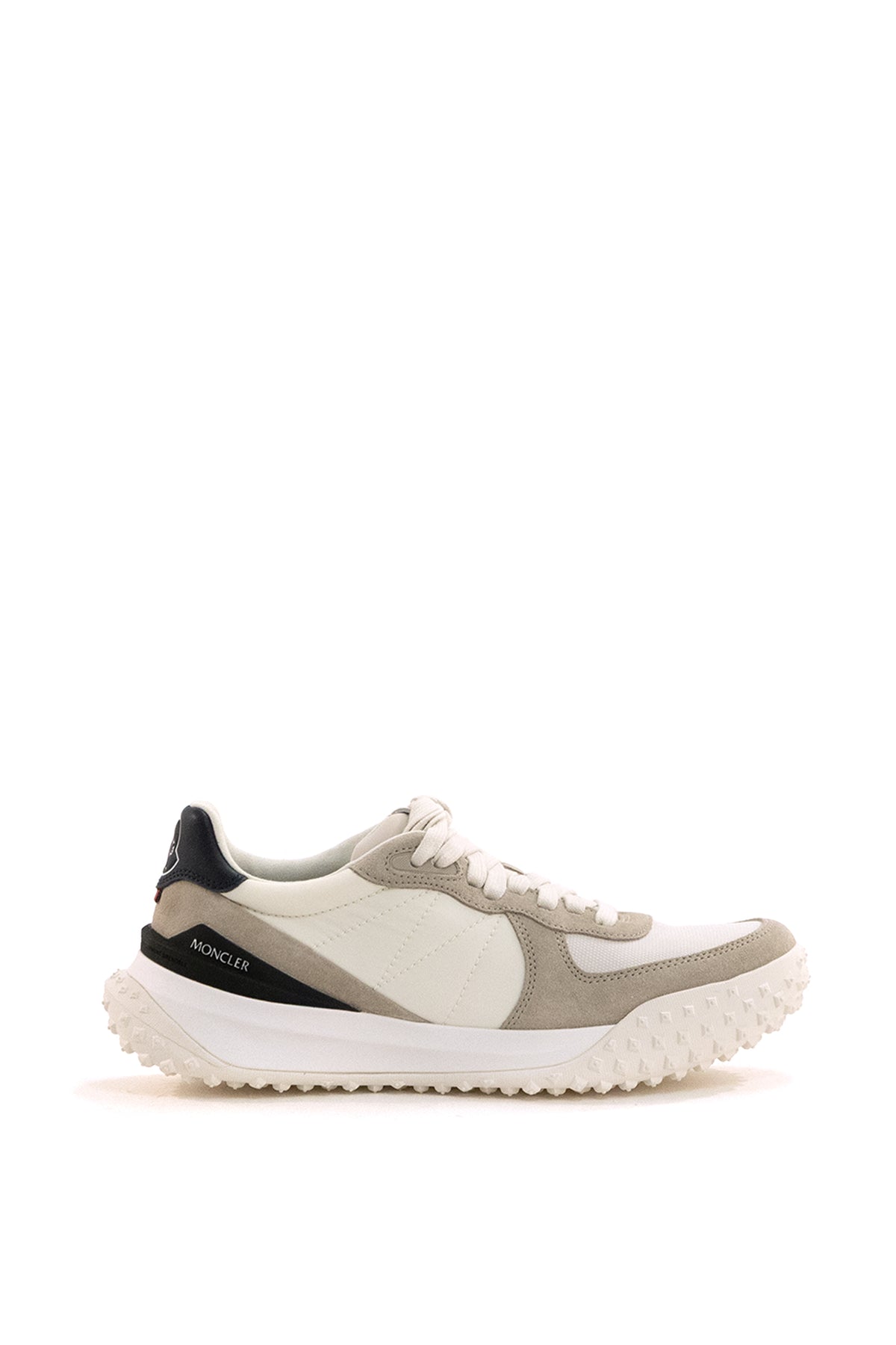 MONCLER Sneakers CityTrek in pelle e nylon di colore bianco