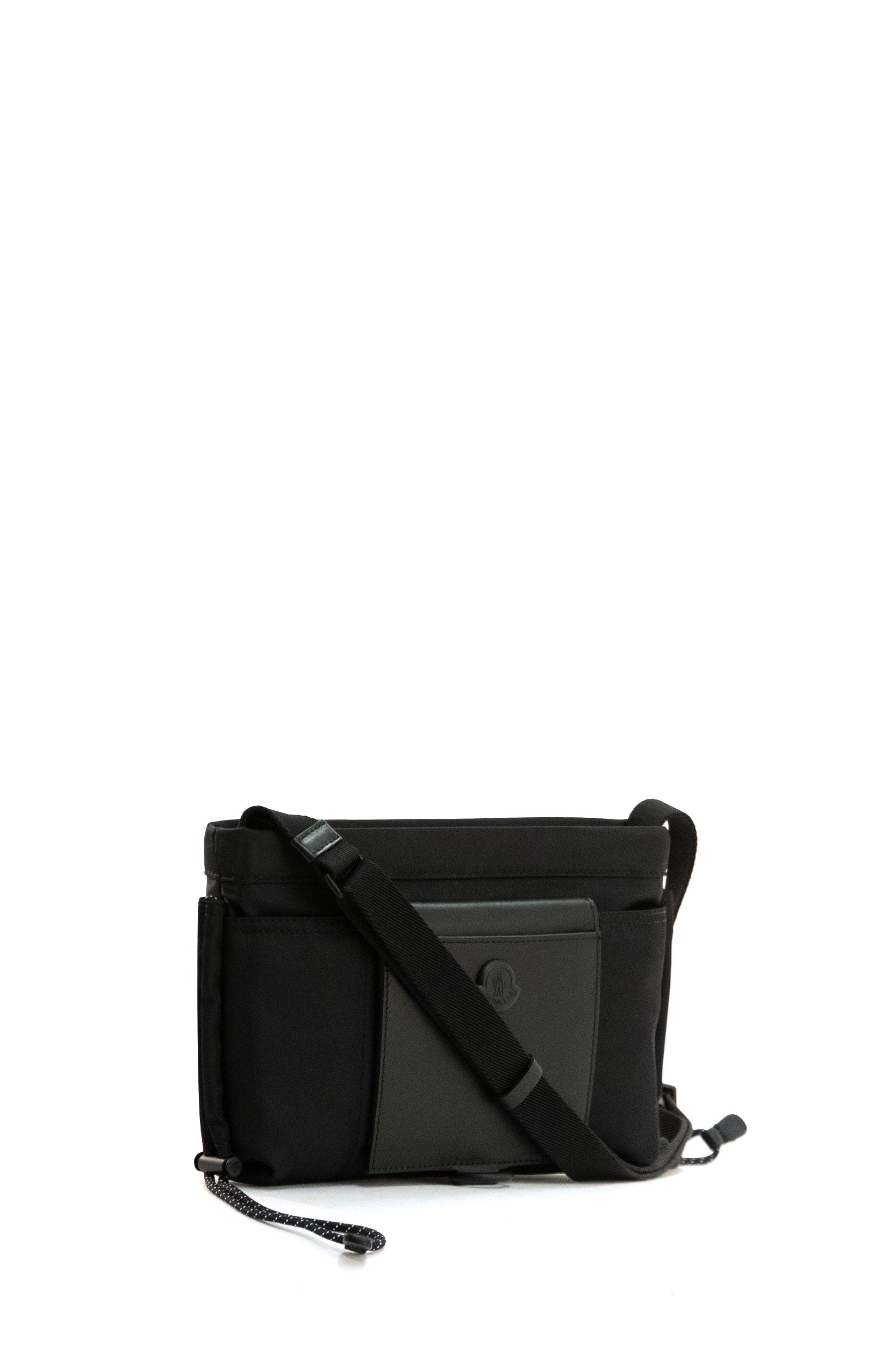 Borsa a tracolla Kenton in drill di colore nero <BR/> 5L000-07 N0577 999 MONCLER 