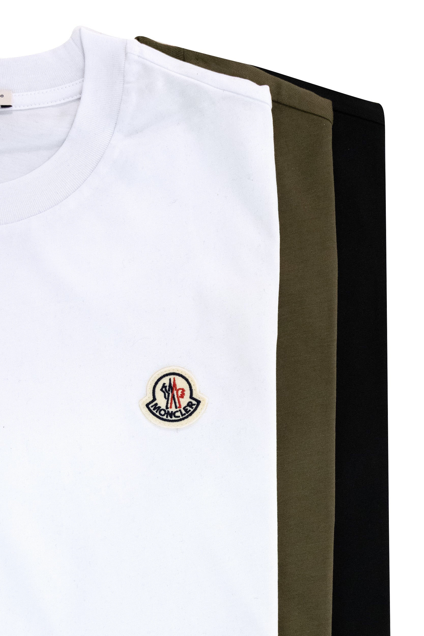 Set di 3 T-shirt in jersey di cotone <BR/> 8C000-42 829H8 3P3 MONCLER 