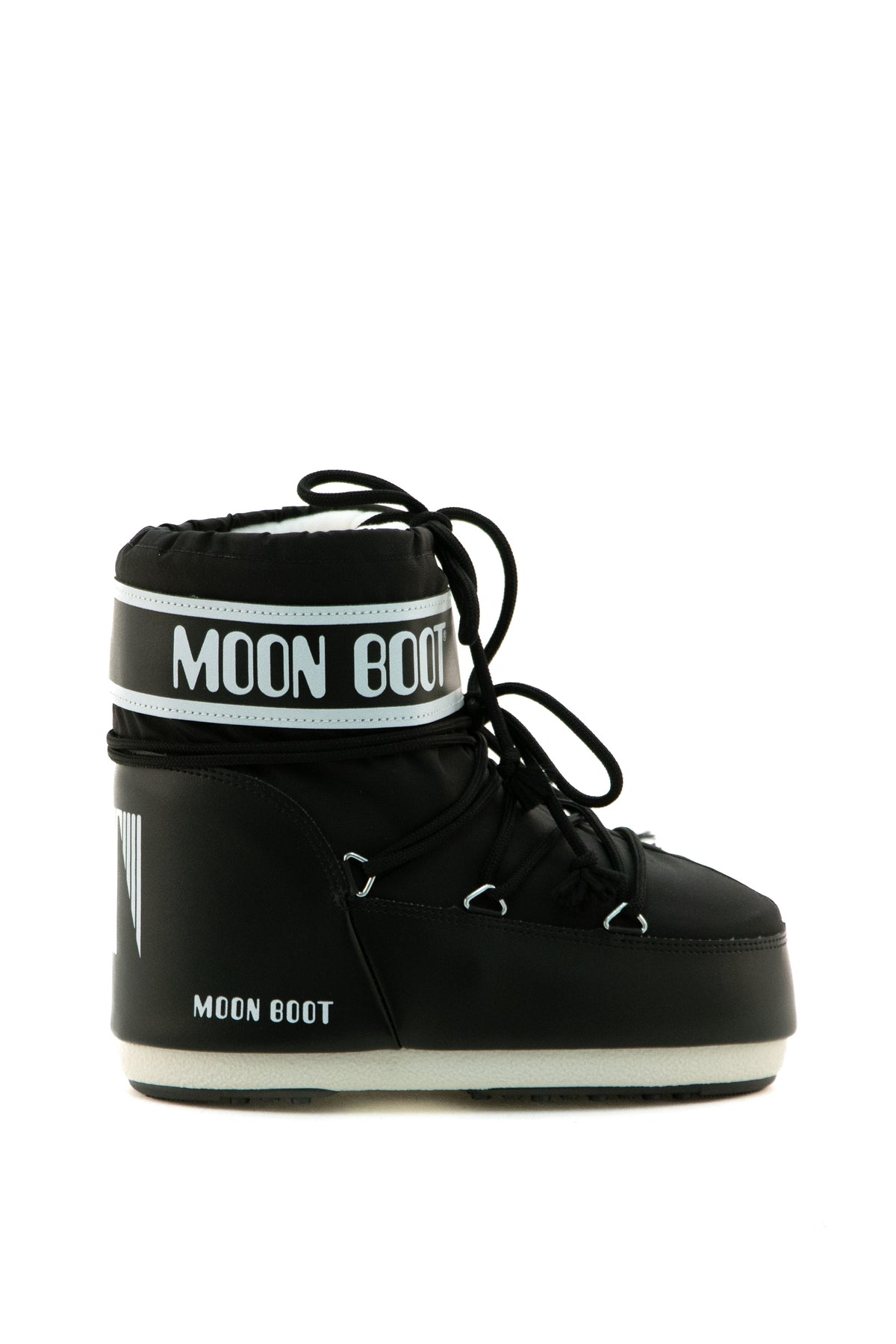 Stivaletto da neve ecopelle color nero 80D1409340 N001 MOON BOOT 
