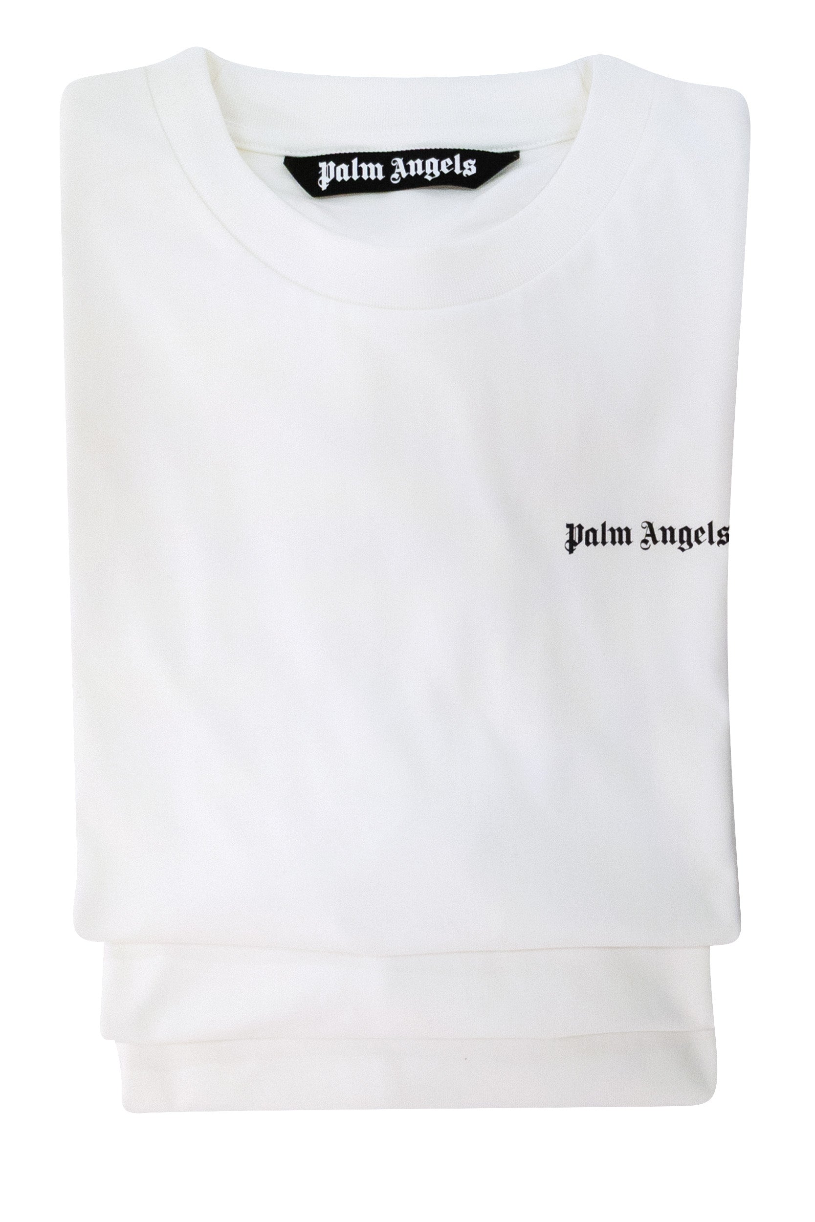 T-shirt in Cotone con Logo Stampato (Set da tre)<BR/> PAM2B001JR001 0310 PALM ANGELS 