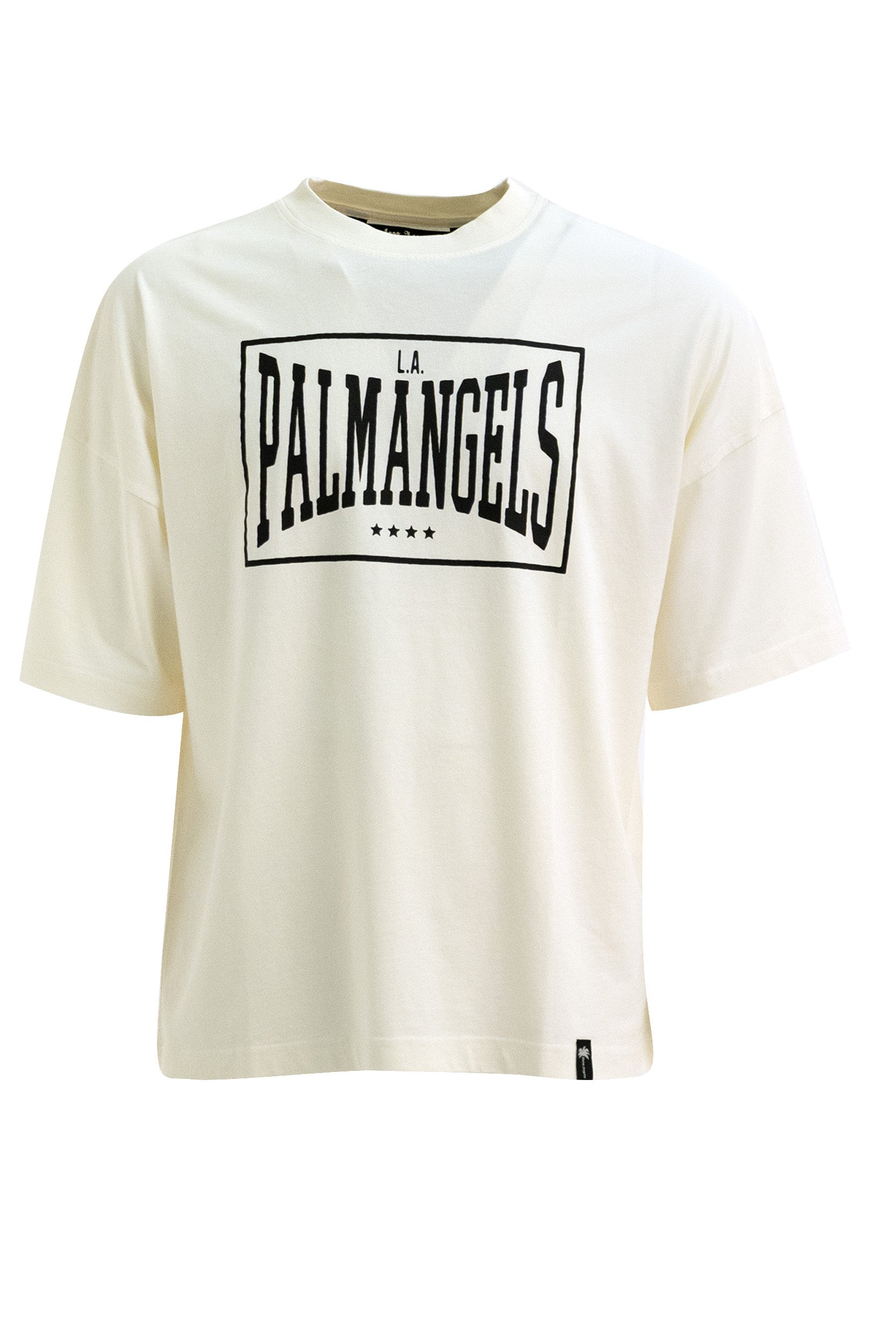 T-shirt in Cotone con Stampa Logo<BR/> PAMAA003JR004 0310 PALM ANGELS 
