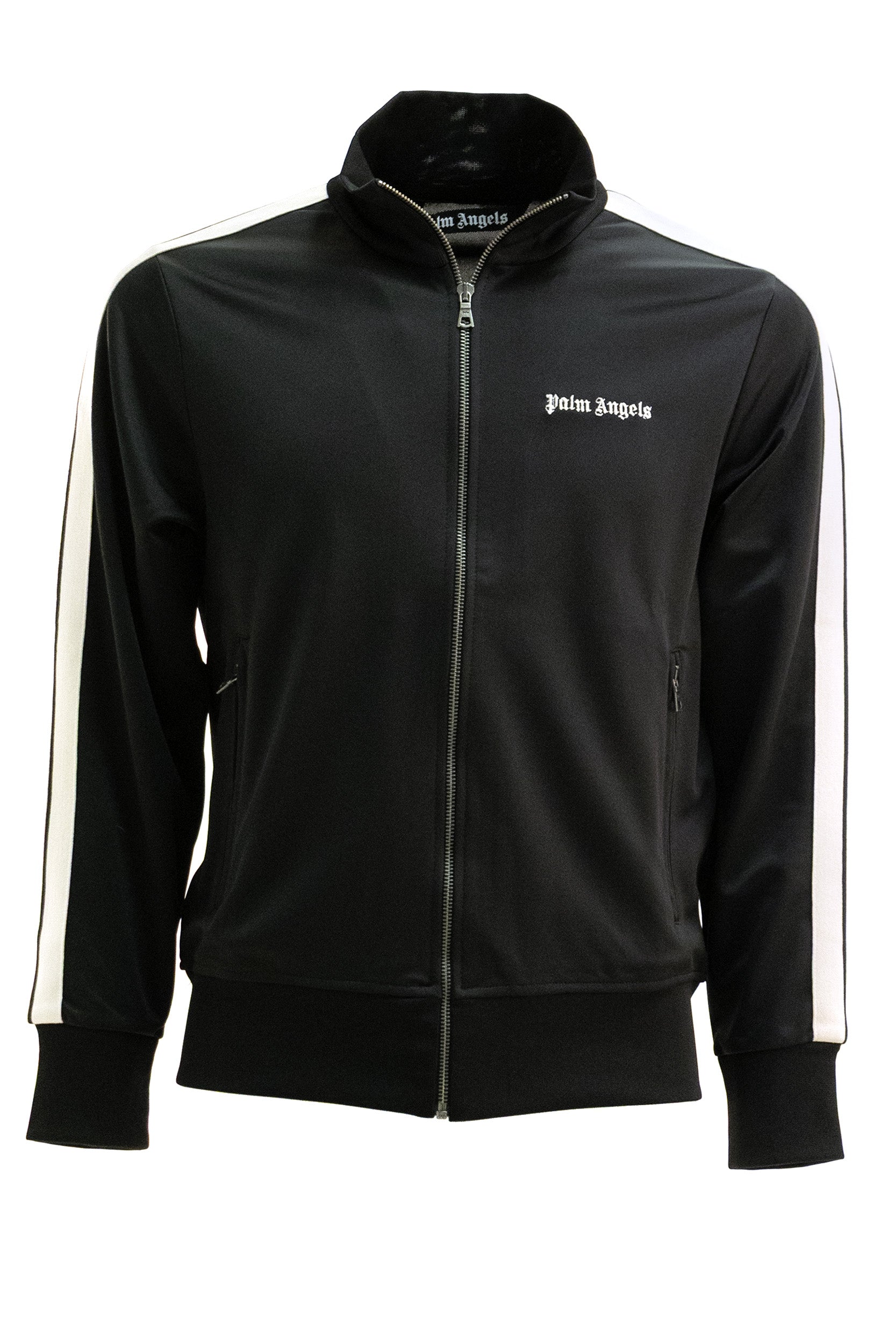 Giacca Track in Tessuto Tecnico di colore nero<BR/> PAMBD001FB001 1003 PALM ANGELS 